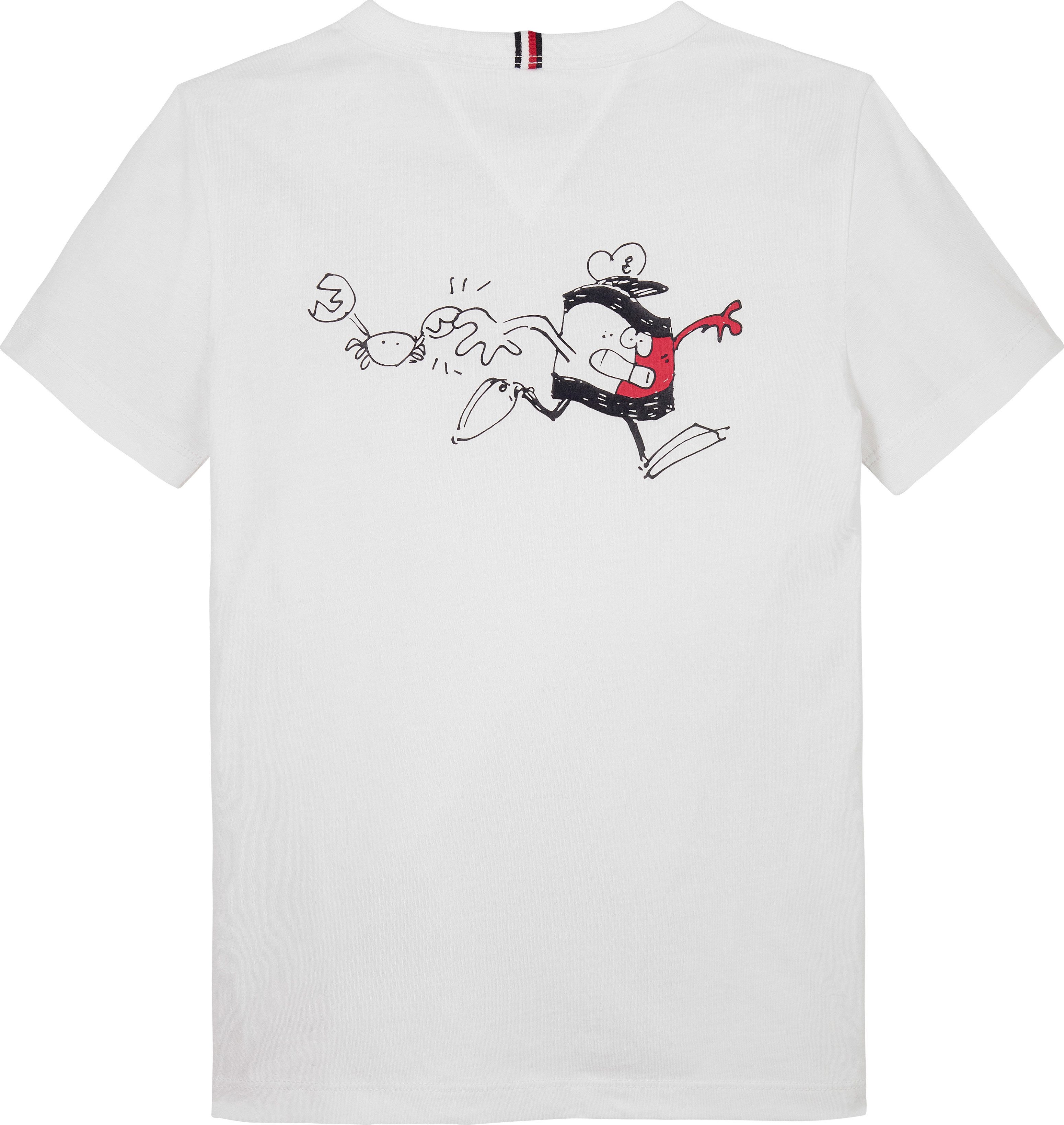 Tommy Hilfiger T-Shirt FLAG FUN TEE SS mit Grafik-Logo