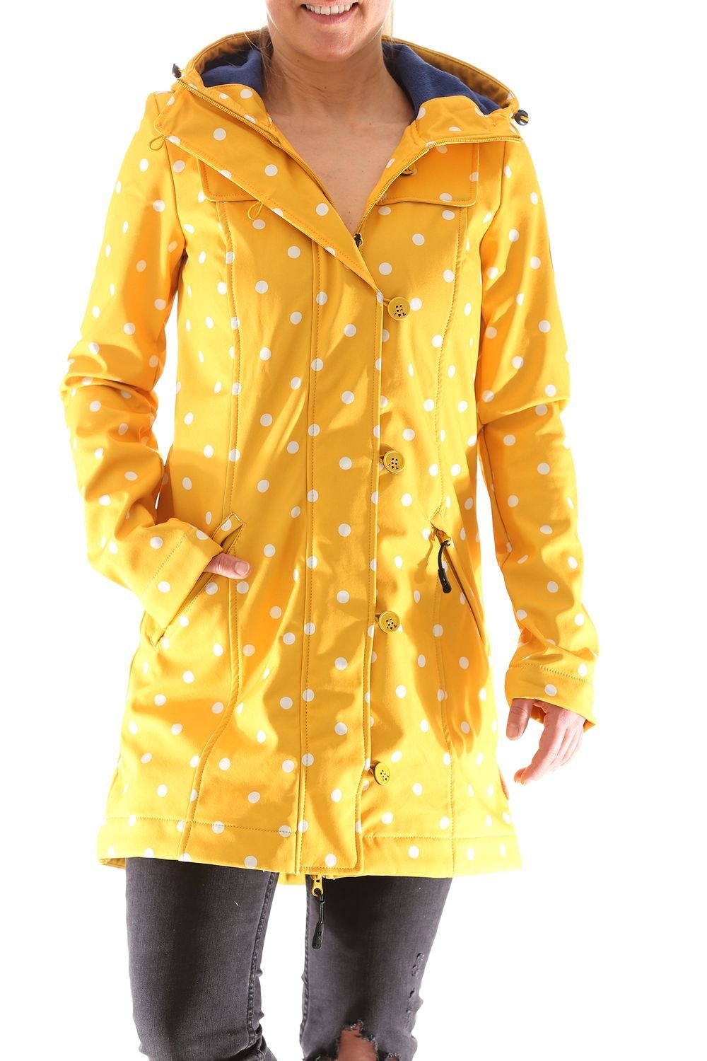 Blutsgeschwister Softshelljacke Blutsgeschwister Wild Weather Long günstig online kaufen