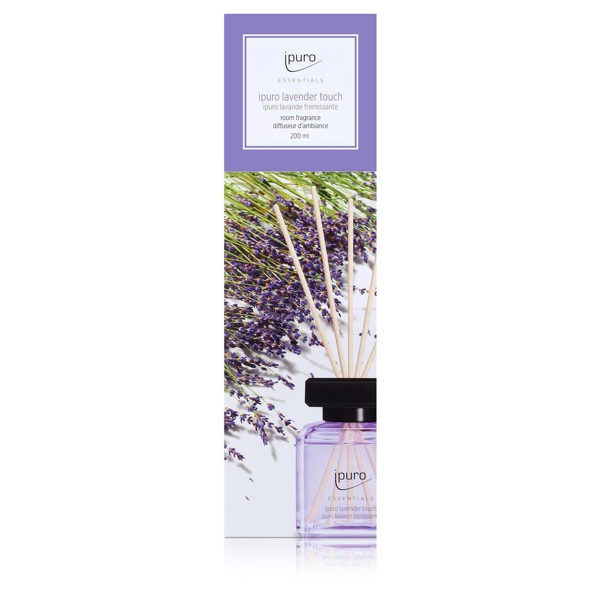 IPURO Raumduft Ipuro Essentials lavender touch 200ml Raumduft Dufträume (1er Pack) | Lufterfrischer