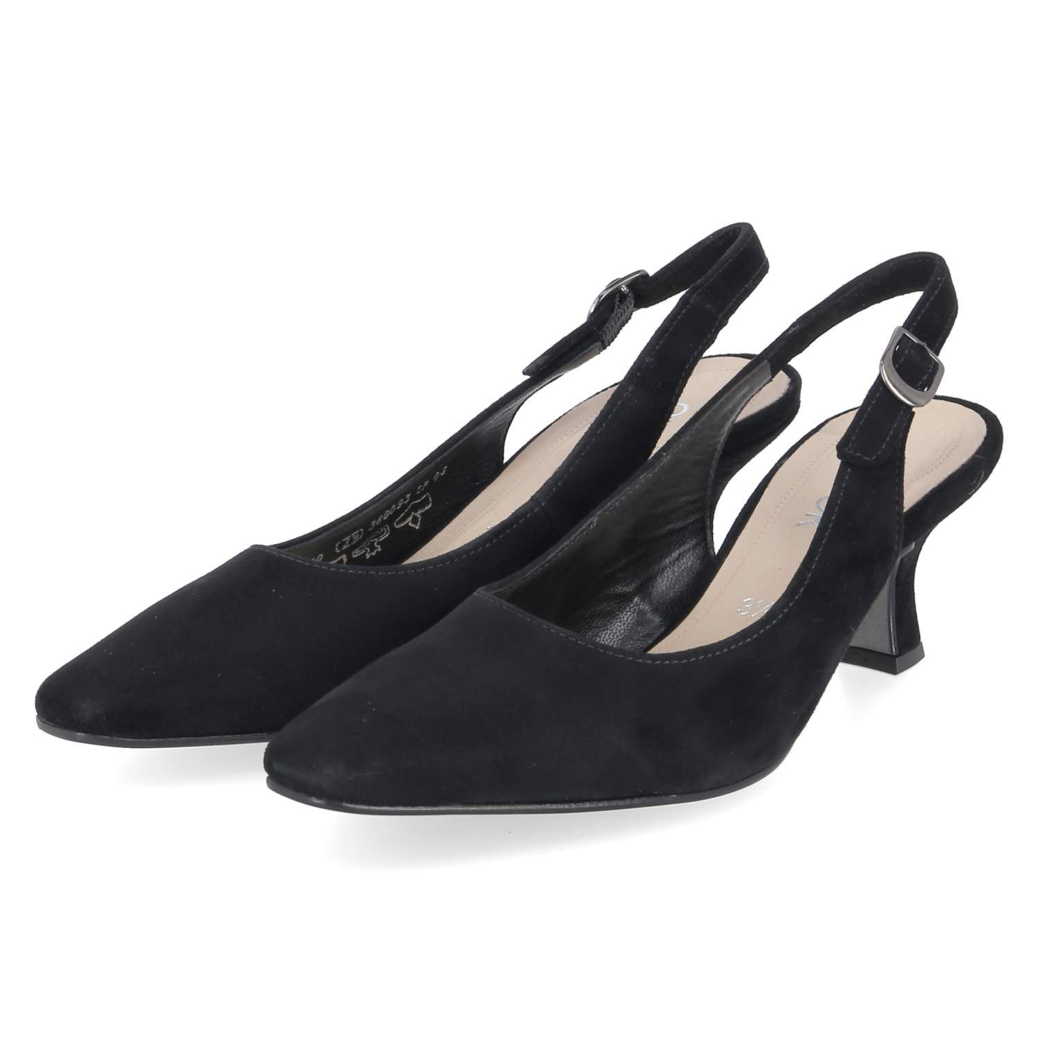 Gabor Gabor 81.510.17 Damen Rauleder schwarz Slingpumps günstig online kaufen