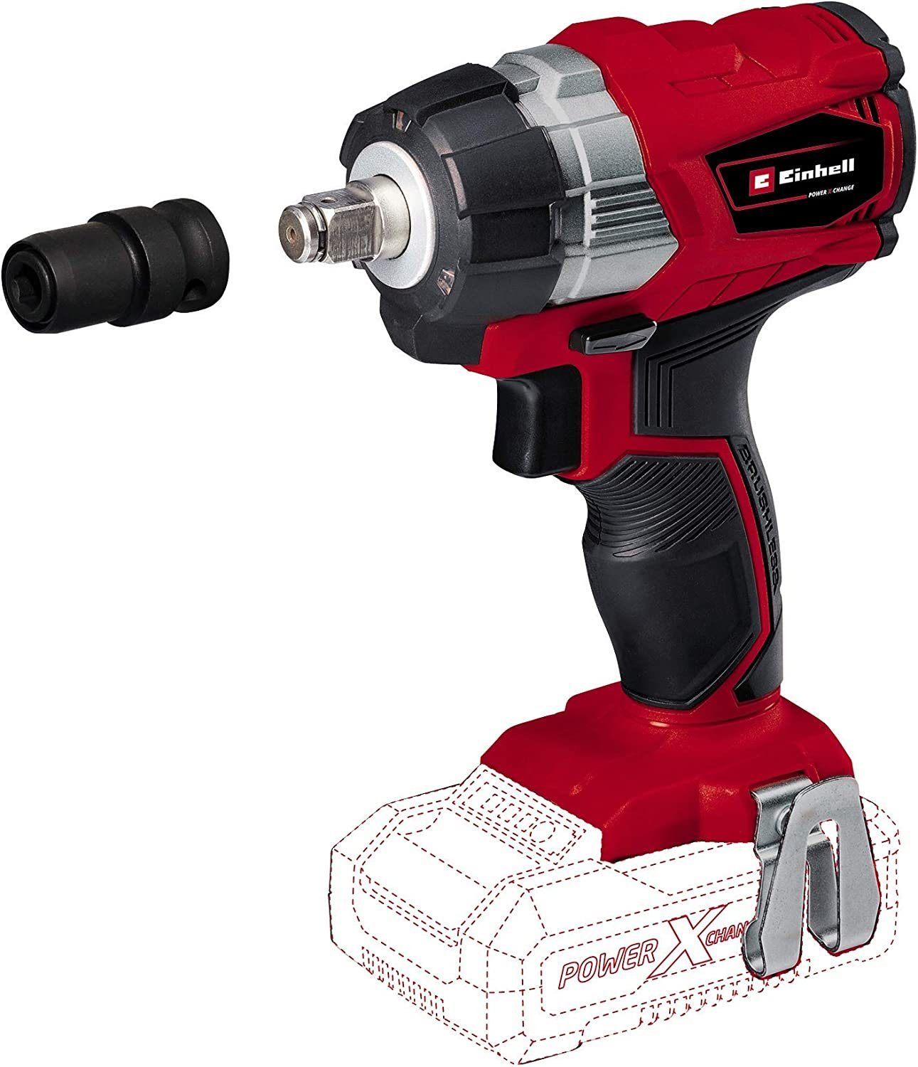 Einhell Akku-Schlagbohrschrauber TE-CW 18 Li BL-solo, max. 2900 U/min,  Power X-Change, 215 Nm, ohne Akku und Ladegerät