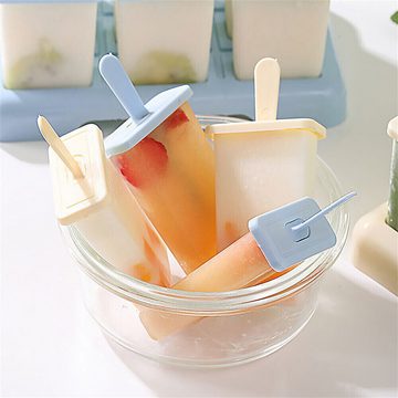 yozhiqu Eisform 9er-Pack Eis am Stiel-Creme-Hersteller, DIY-Eis am Stiel-Form, Eisbox, Leicht zu montieren, reinigen, mit eingebauter Tropfschutzvorrichtung