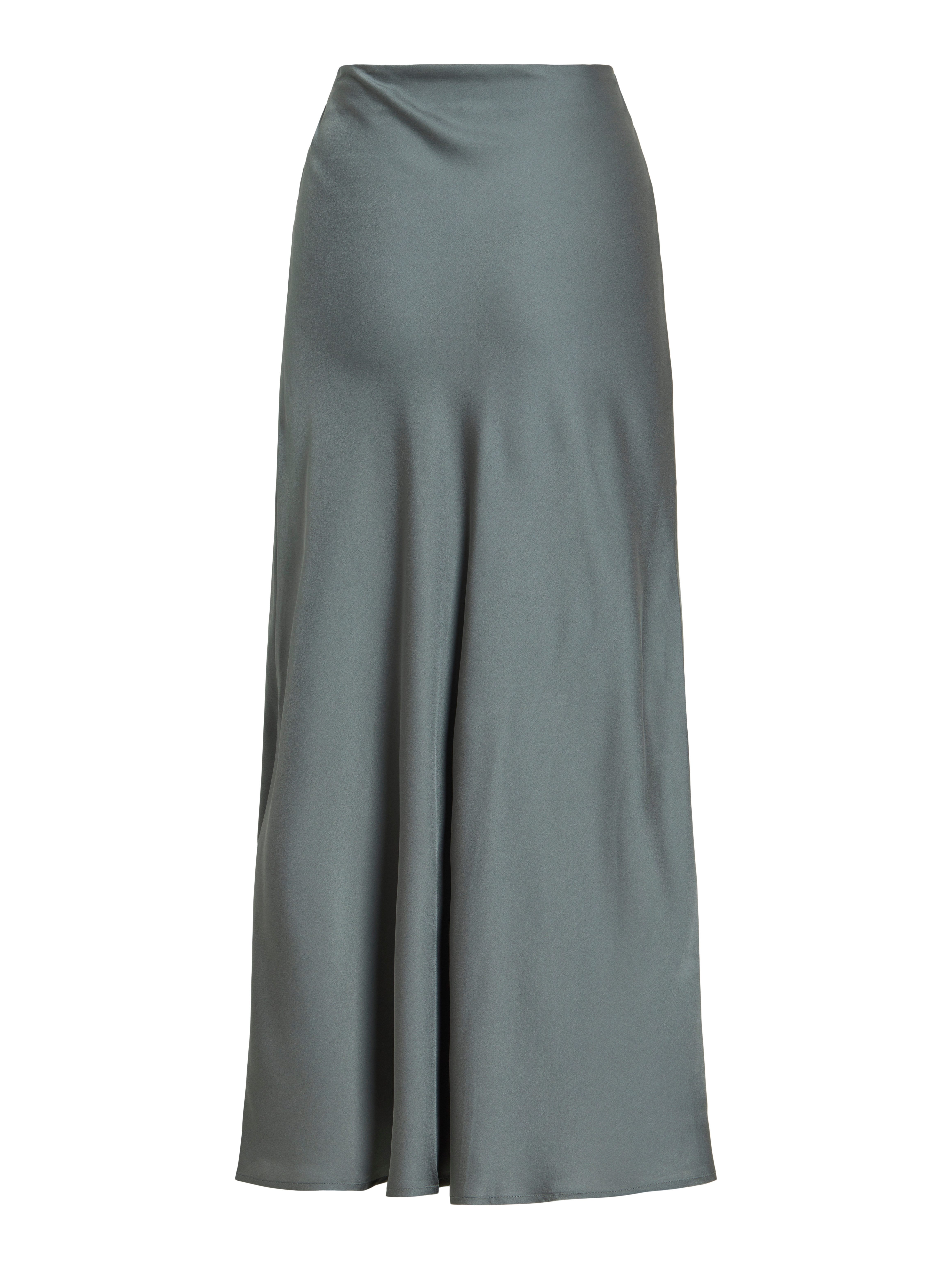Vila Maxirock VIELLETTE HW LONG SKIRT - NOOS Kunstfaser – Bild 5 von 5