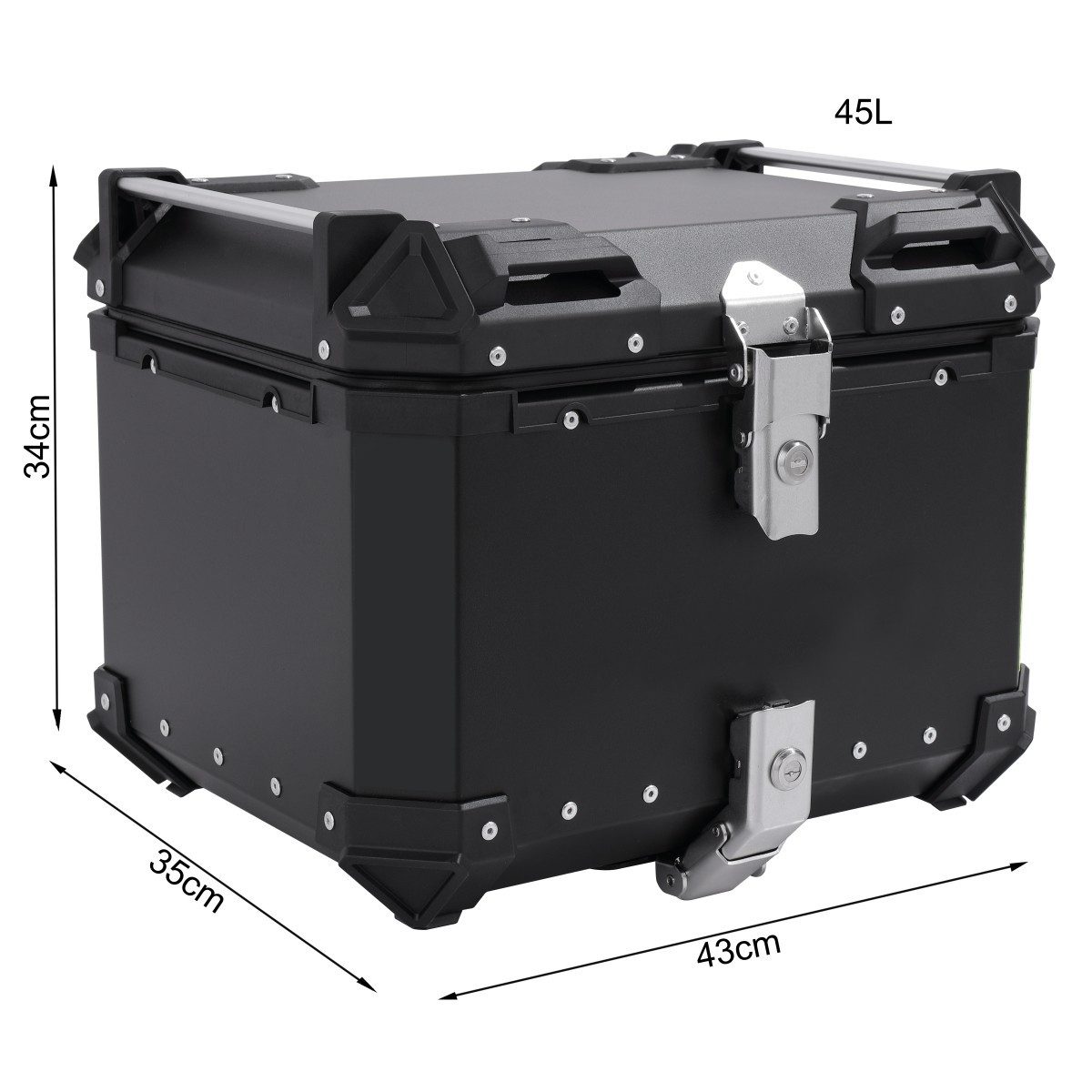 Bagtecs Topcase Set Topcase + Gepäckträger für KTM 1290 Super Adventure S / R 21-24 sc