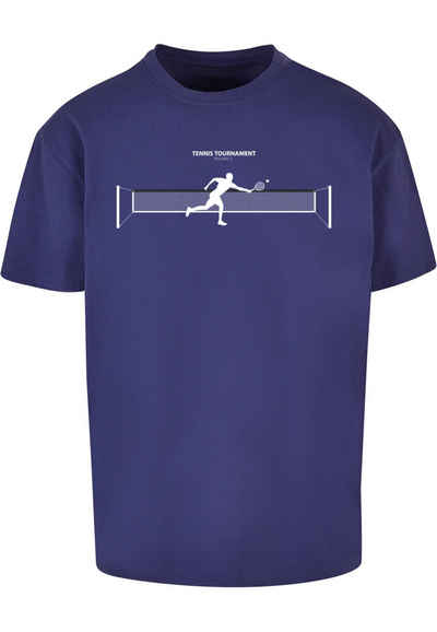 Merchcode T-Shirt Merchcode Herren Tennis Round 1 Heavy Oversized Tee (1-tlg)
