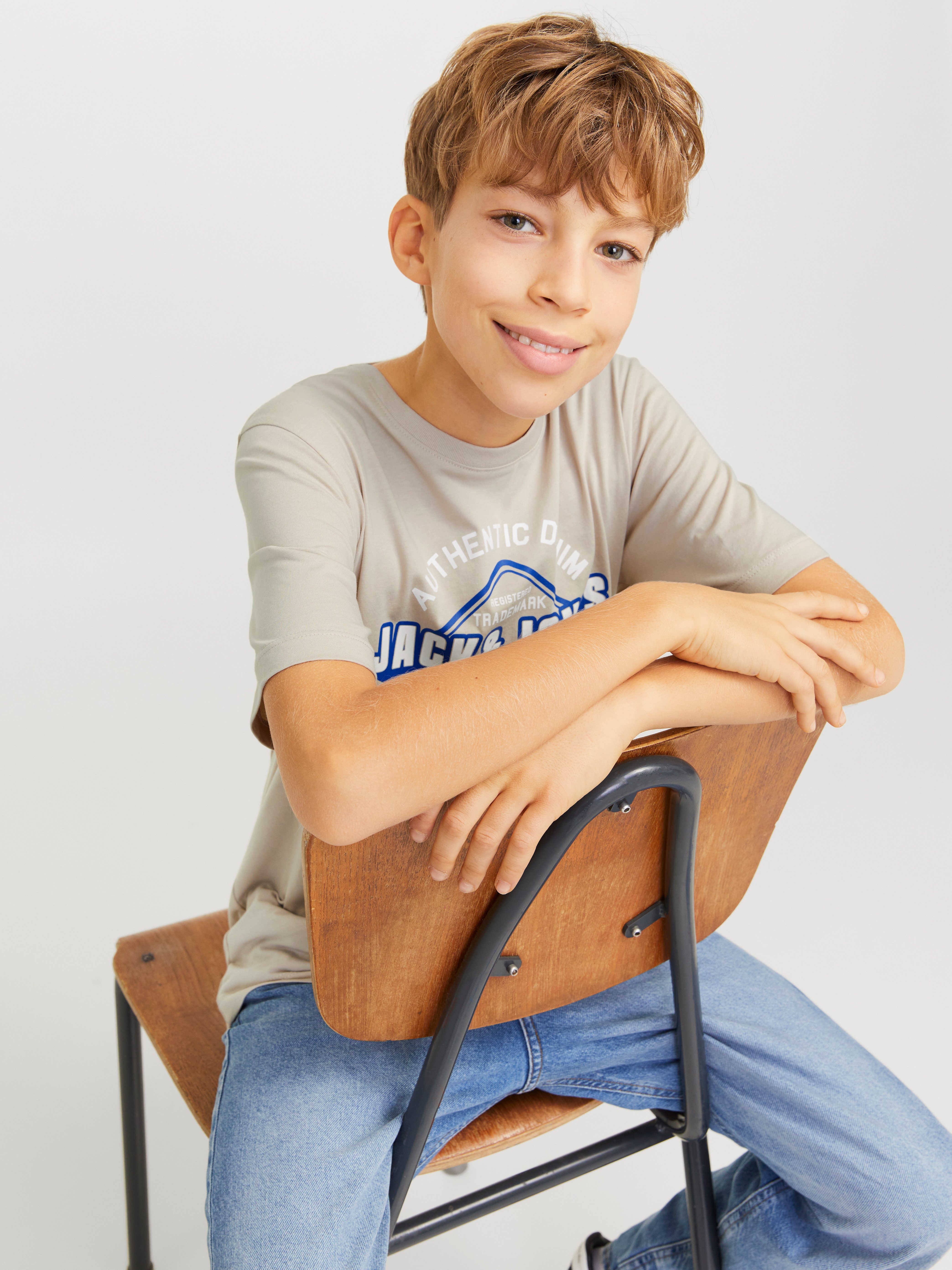 Jack & Jones Junior Rundhalsshirt JJELOGO günstig online kaufen