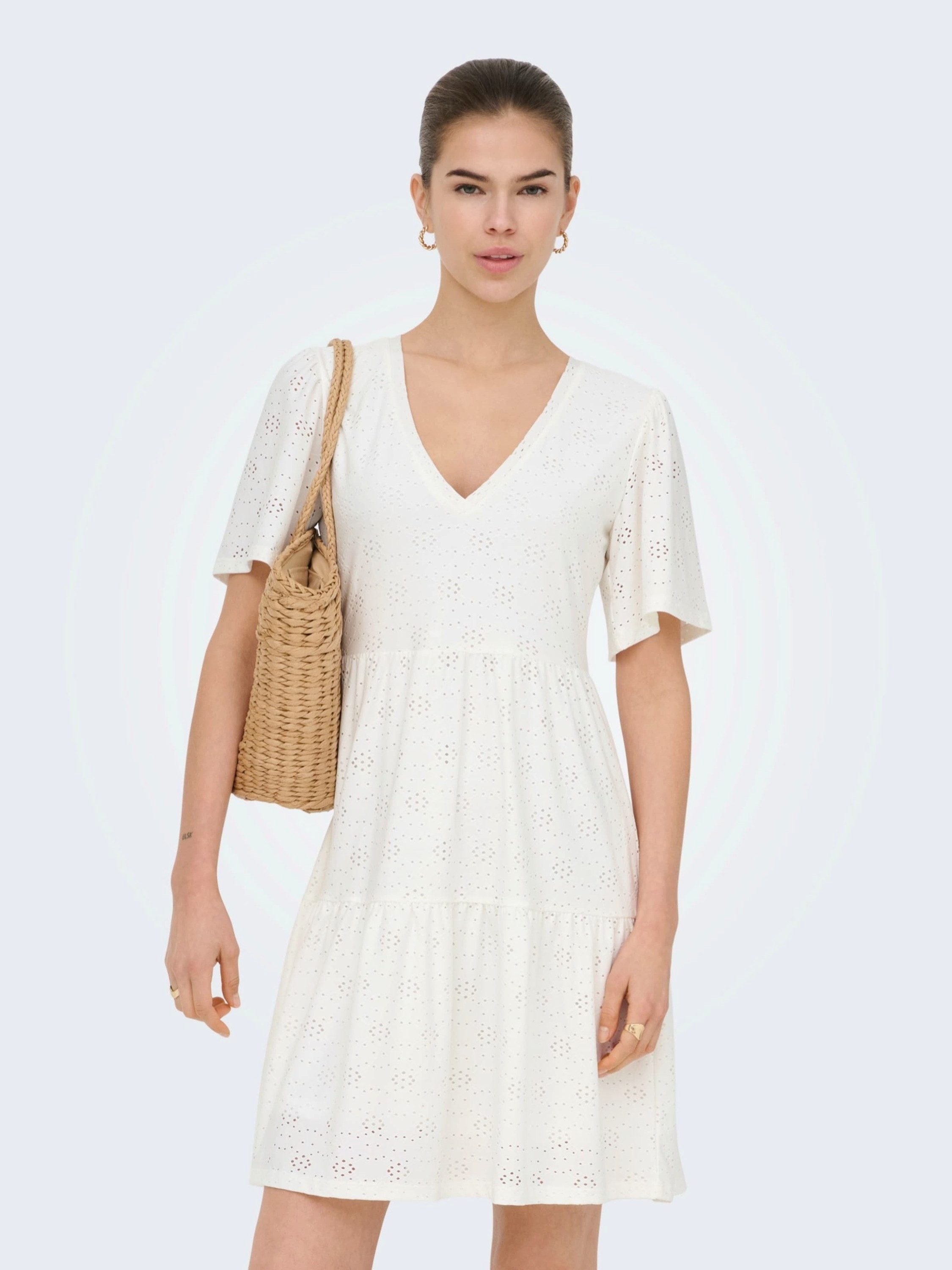 ONLY Minikleid ONLSMILLA (1-tlg) Lochmuster