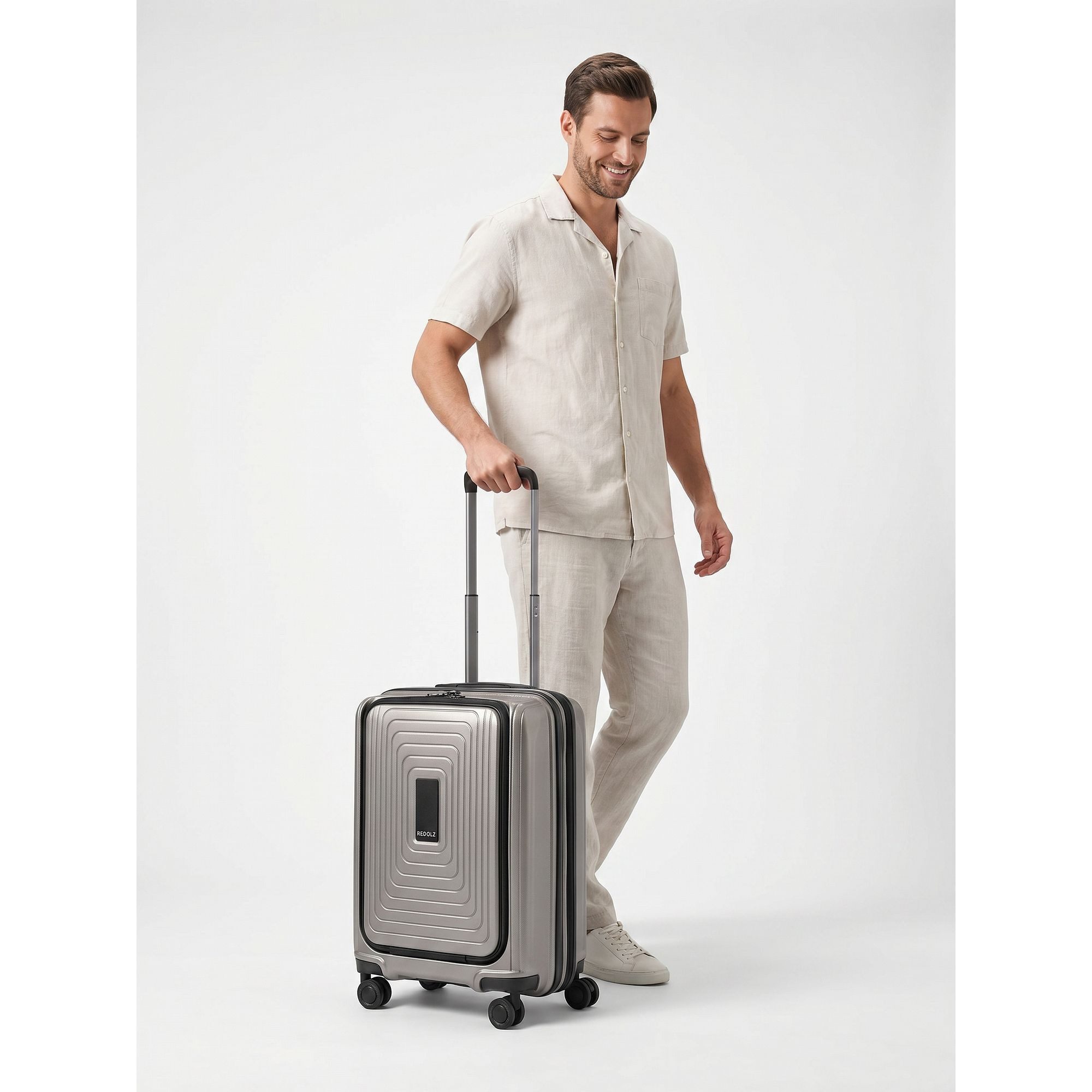 Redolz Handgepäck-Trolley Essentials 14, 4 Rollen, Polypropylen