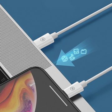 Wicked Chili USB C auf Lightning Kabel für iPhone 13/12 Series Smartphone-Kabel, Lightning, USB-C (100 cm), Extra starr und stabil, Mfi zertifiziert (Made for iPhone), Ultra Fast