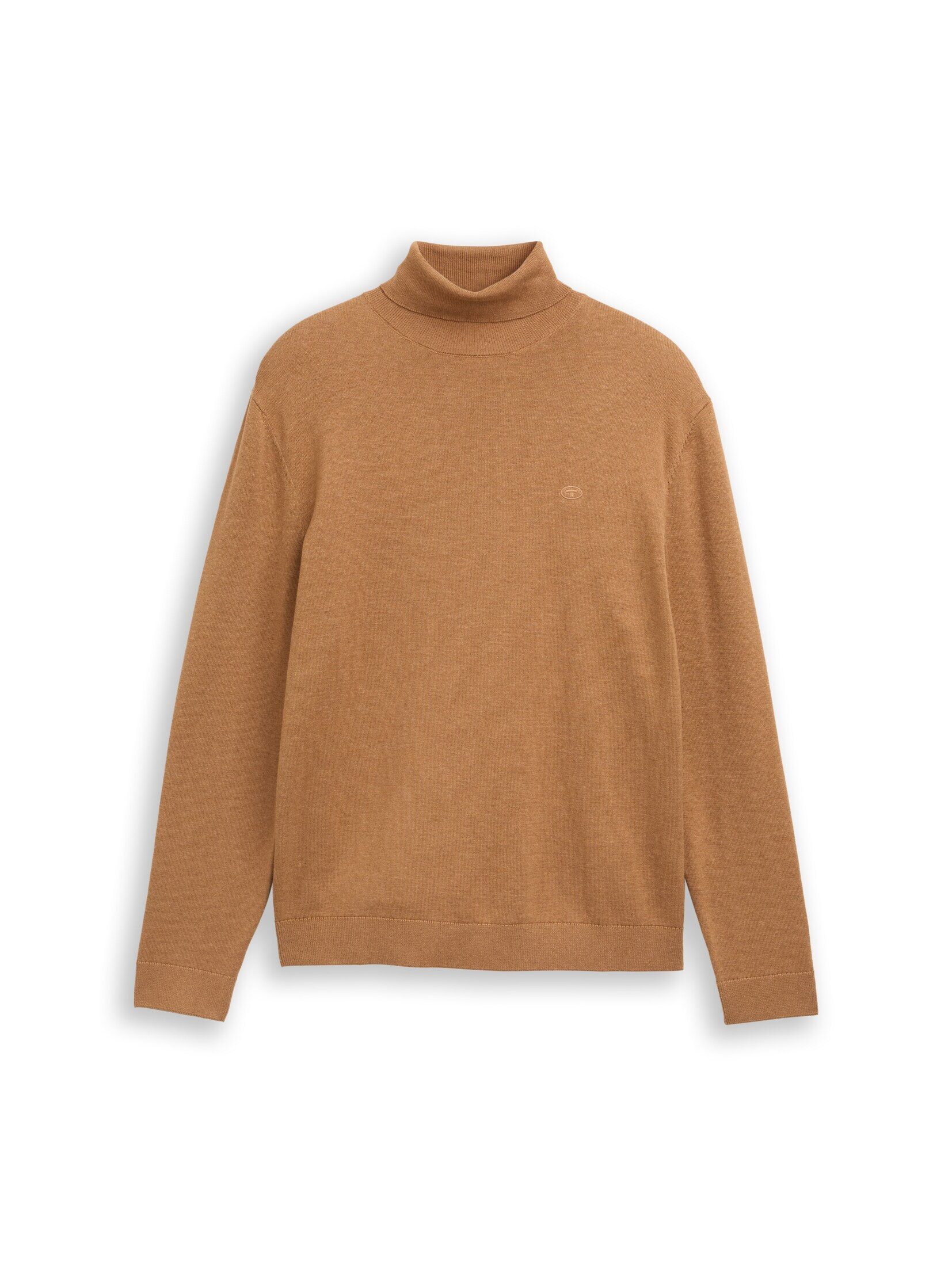 TOM TAILOR Strickpullover Pullover & Strickjacken Rollkragenpullover aus Baumwolle