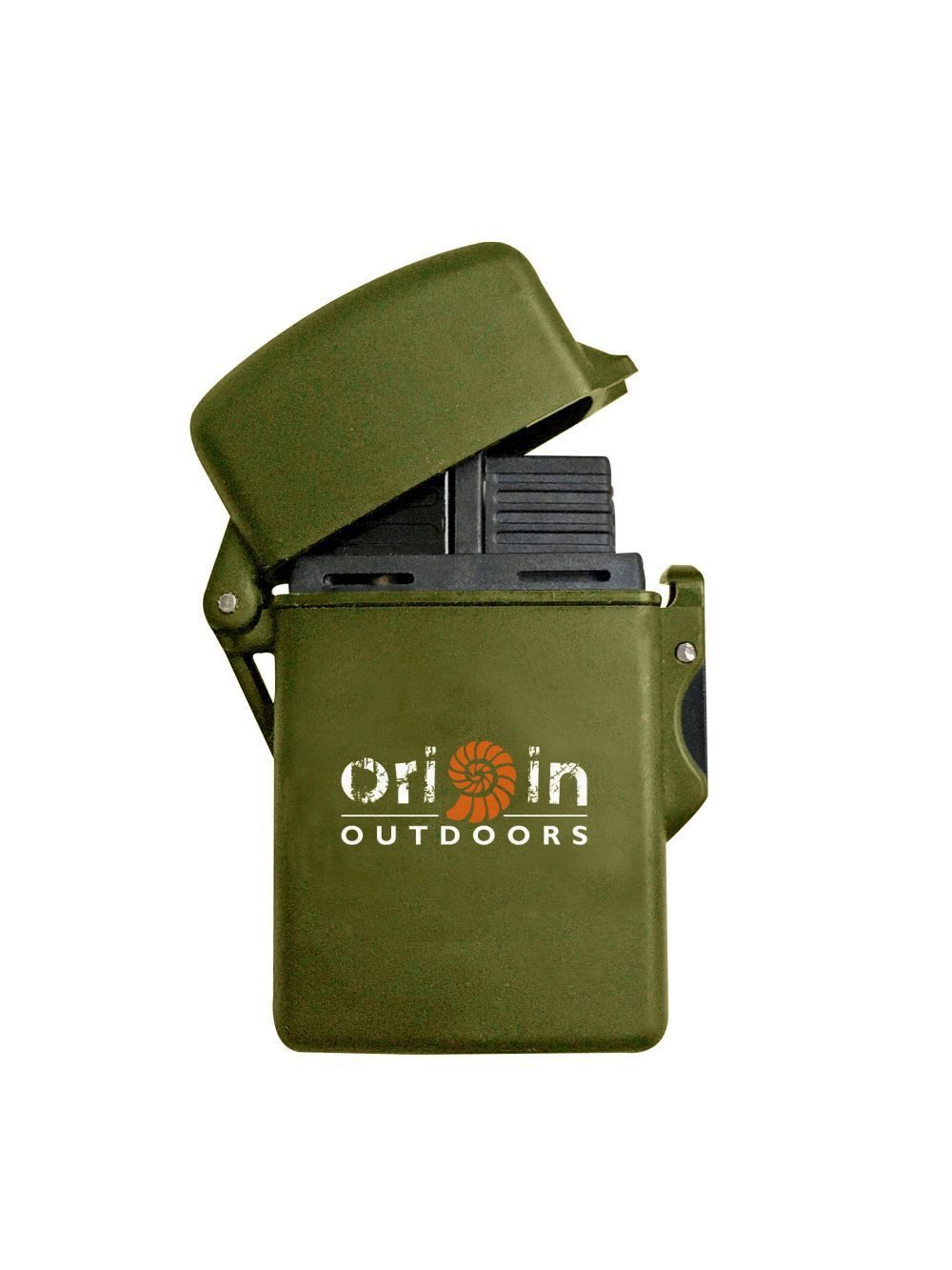 Feuerzeug Sturmfeuerzeug Waterproof oliv