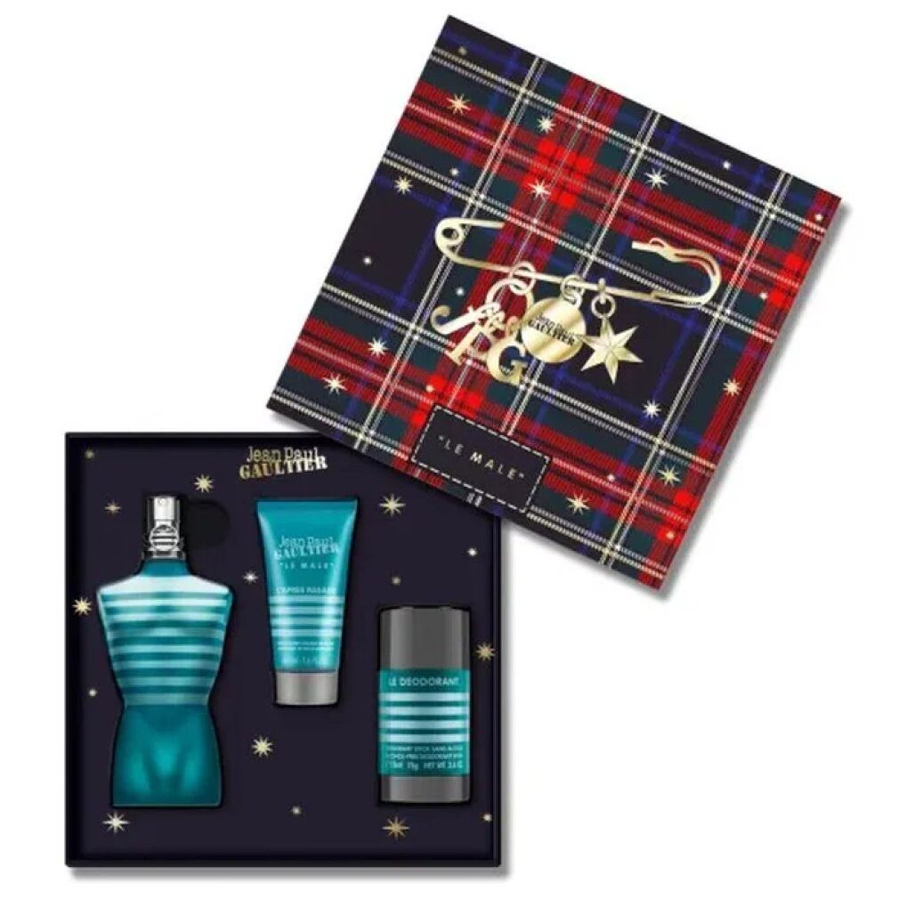 JEAN PAUL GAULTIER Duft-Set Jean Paul Gaultier Le Male Edit Etui 125 ml + Geschenk
