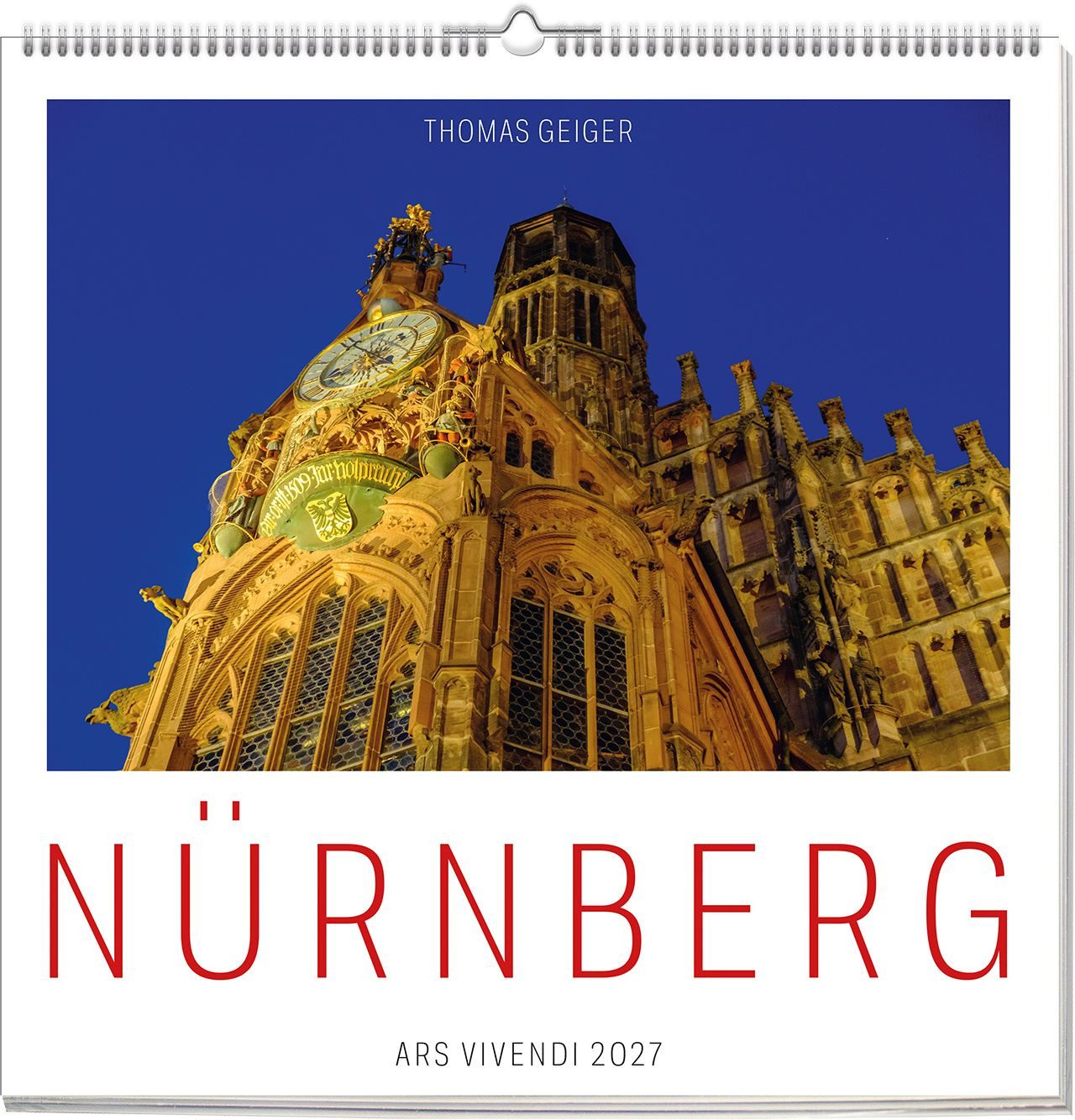 ars vivendi Länderkalender Nürnberg 2027