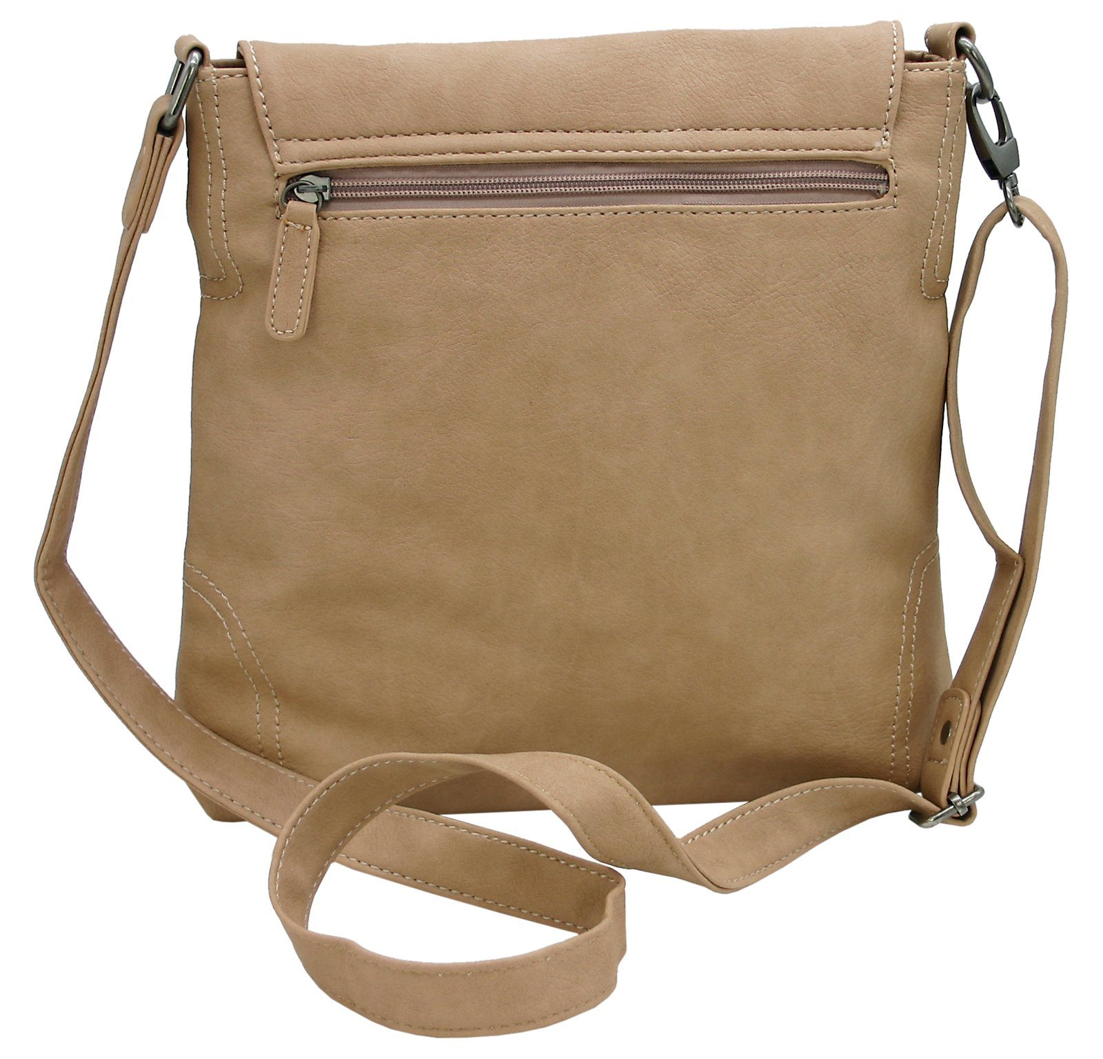 Damen Hobo Tasche Aus PU-Leder - Große Umhängetasche Mit Magnetverschluss