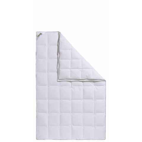 Daunenbettdecke, Fancy, für Allergiker geeignet (Hausstauballergiker), fjödur, Füllung: 80% Daunen, 20%Federn, Bezug: 100% Baumwolle, Decke 135x200, 155x220 cm, für Sommer und Winter