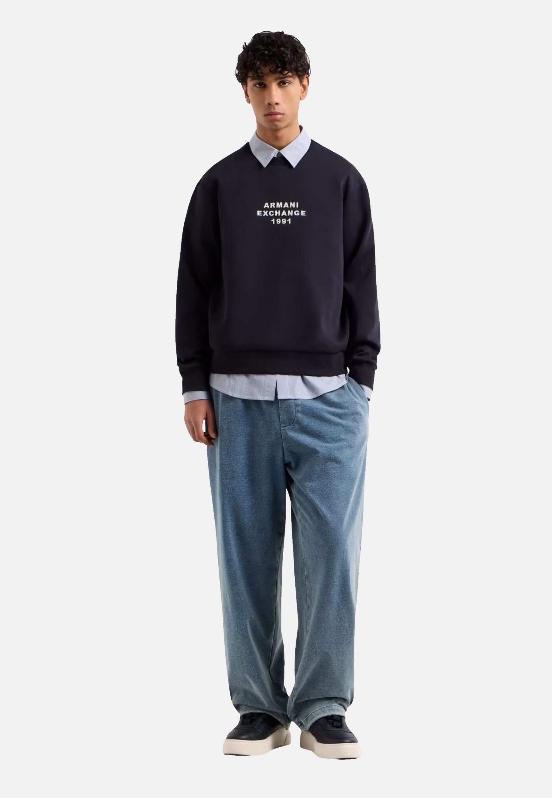 AIX ARMANI EXCHANGE Sweatshirt Sweatshirt Pullover günstig online kaufen