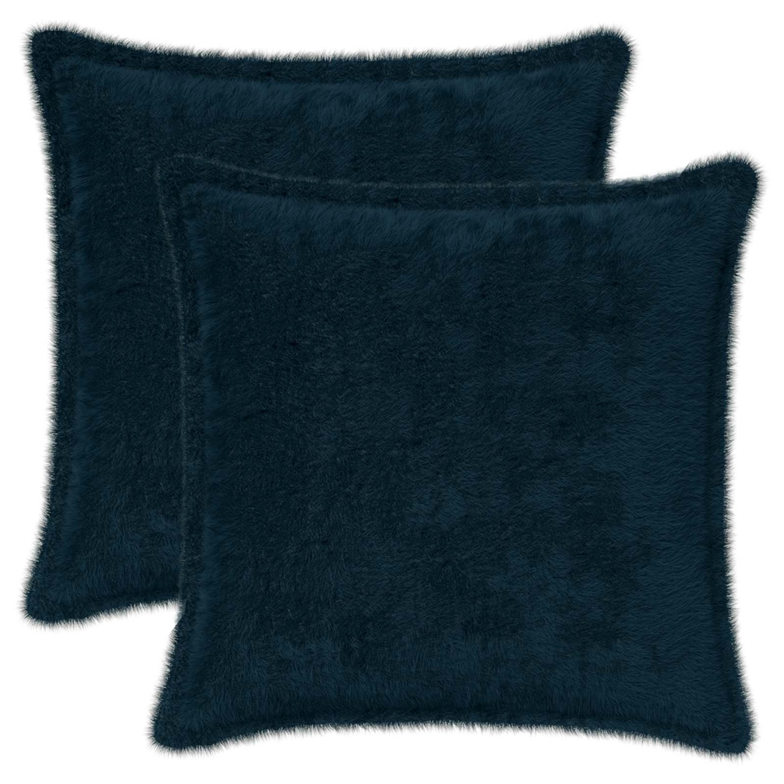 vidaXL Kissenbezug Kissenbezug 2 stk. HOUTEN Marineblau 50 x 50 cm, (2 Stück)