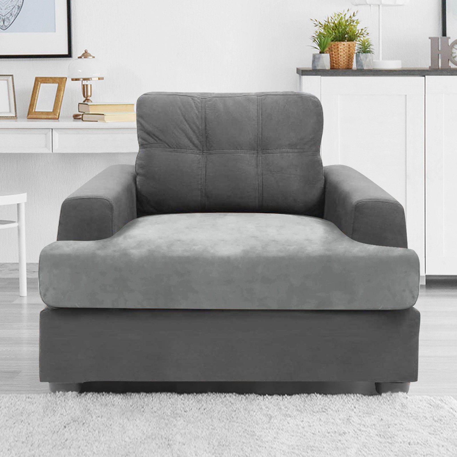Sofahusse »Stretch, Samt, für T-Shape Sofa Möbel«, Rosnek online kaufen |  OTTO