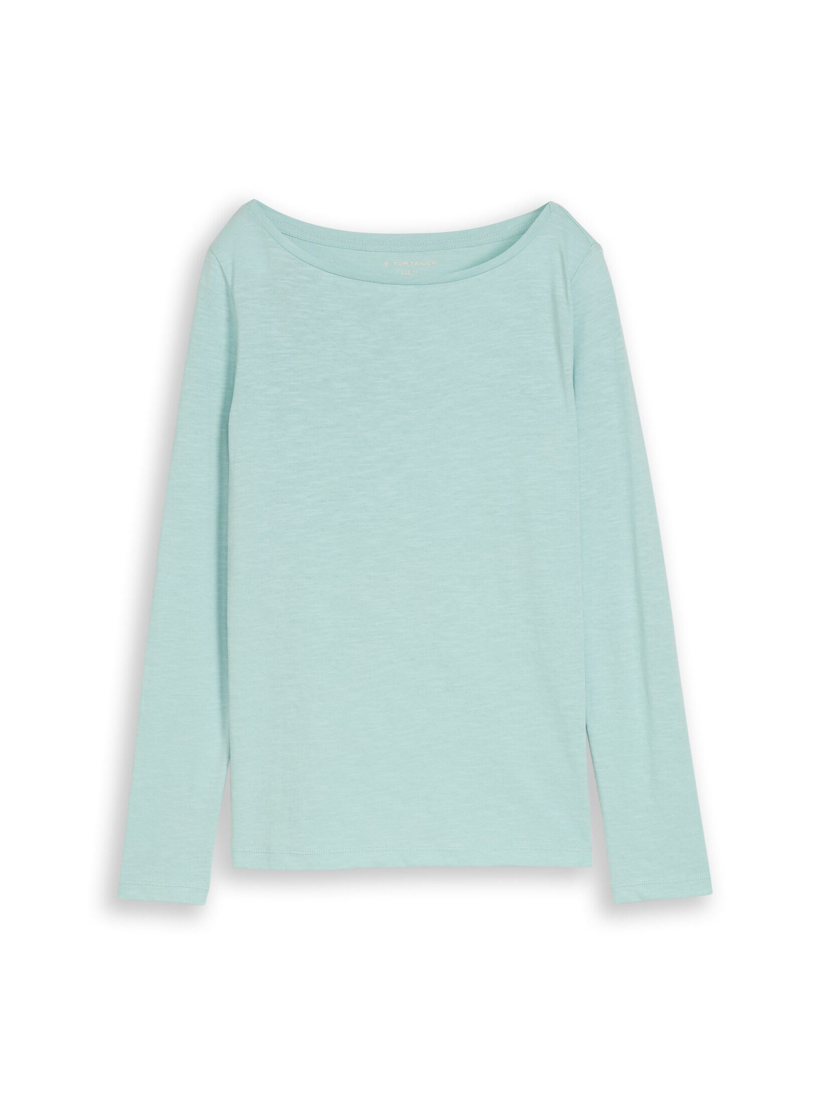 TOM TAILOR Langarmshirt T-Shirt Basic Langarmshirt aus Baumwolle günstig online kaufen