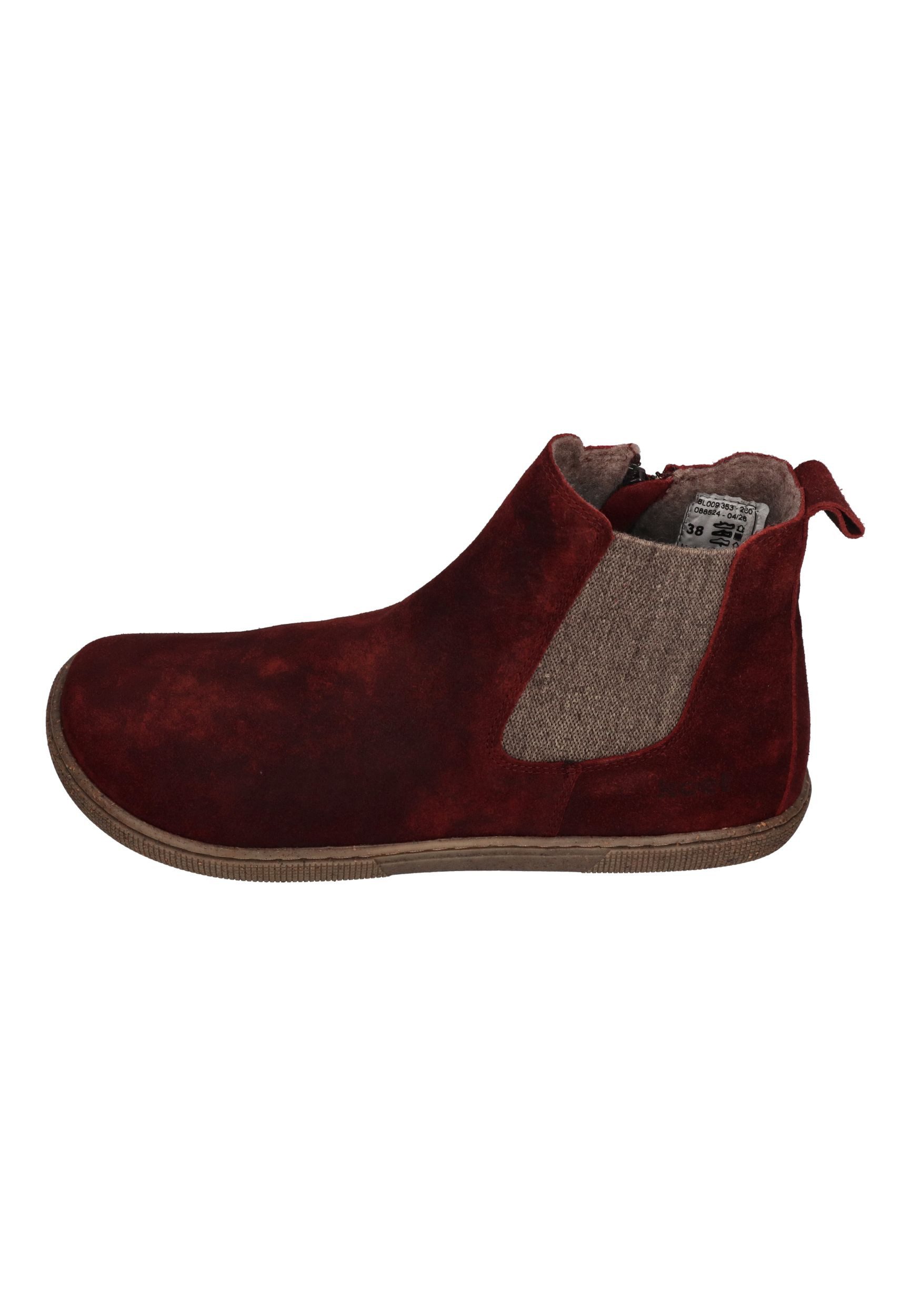 KOEL FILAS CLOUD WOOL Barfußschuh Bordo