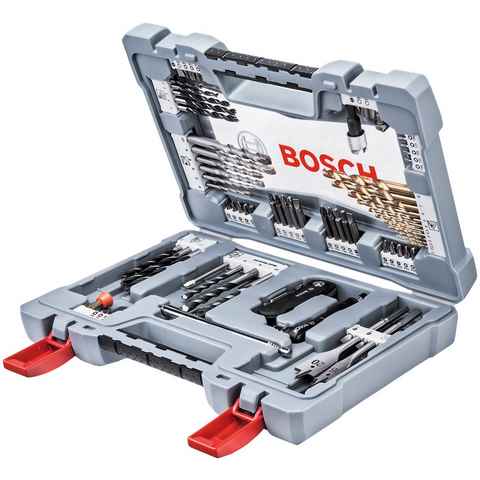 Bosch Professional Werkzeugset Premium X-Line, 76-tlg., Bohrer- und Schrauber