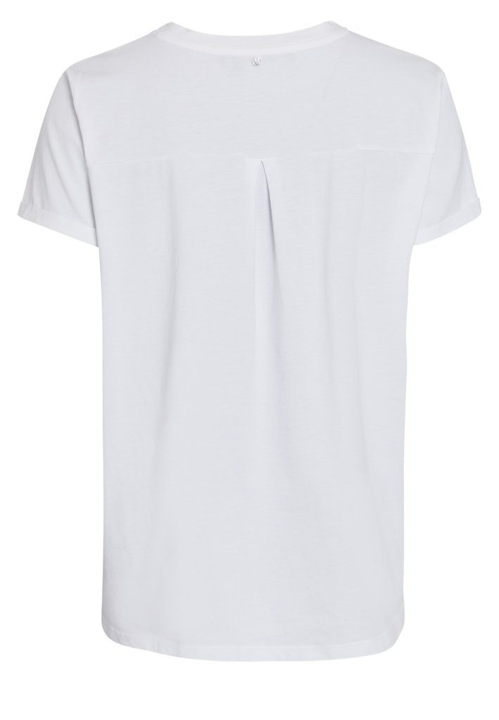 MARC AUREL Kurzarmshirt Shirts white varied günstig online kaufen