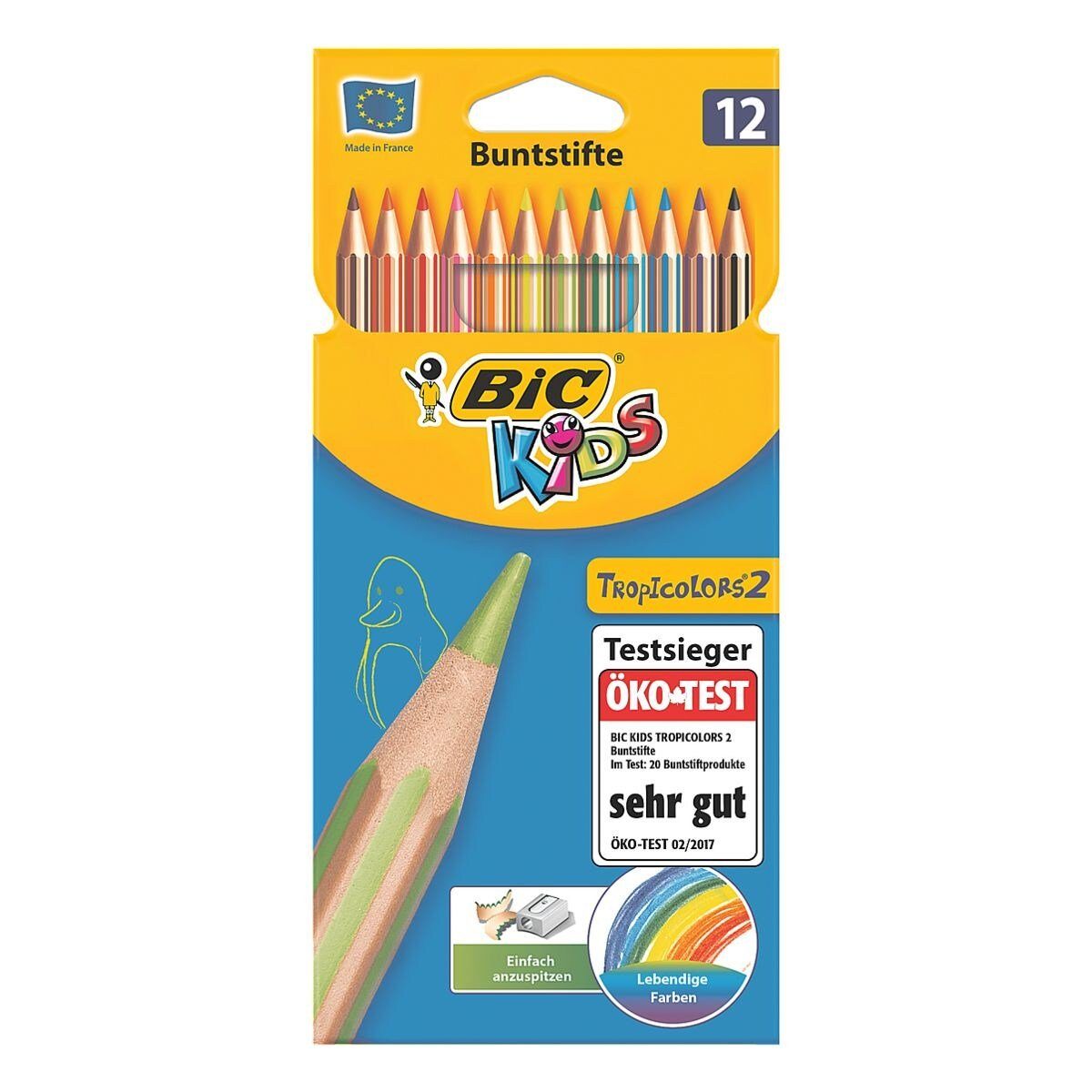 BIC Buntstift »Tropicolors 2«, (12-tlg), mit Streifendesign online kaufen |  OTTO