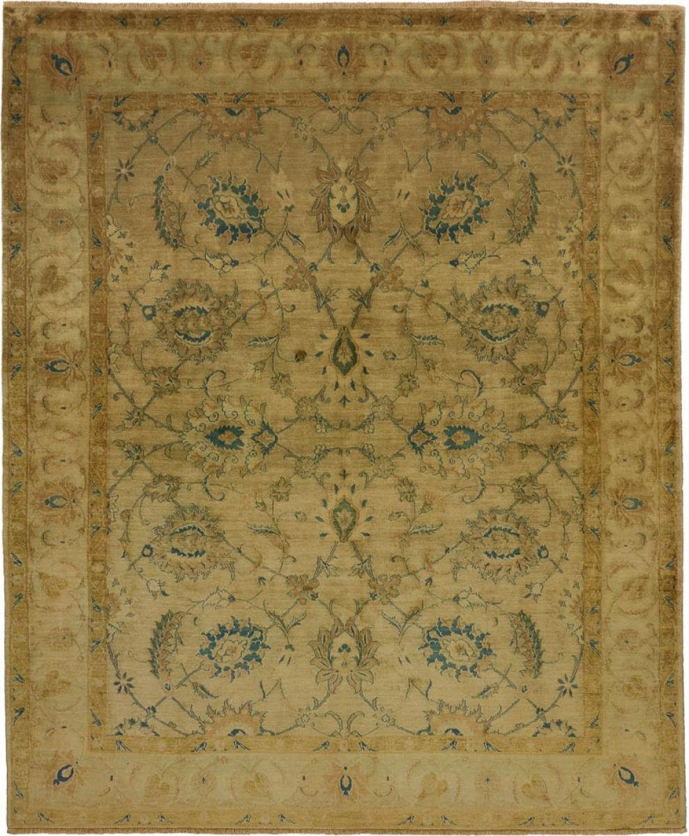 Orientteppich Isfahan 241x295 Handgeknüpfter Orientteppich / Perserteppich, Nain Trading, rechteckig, Höhe: 8 mm