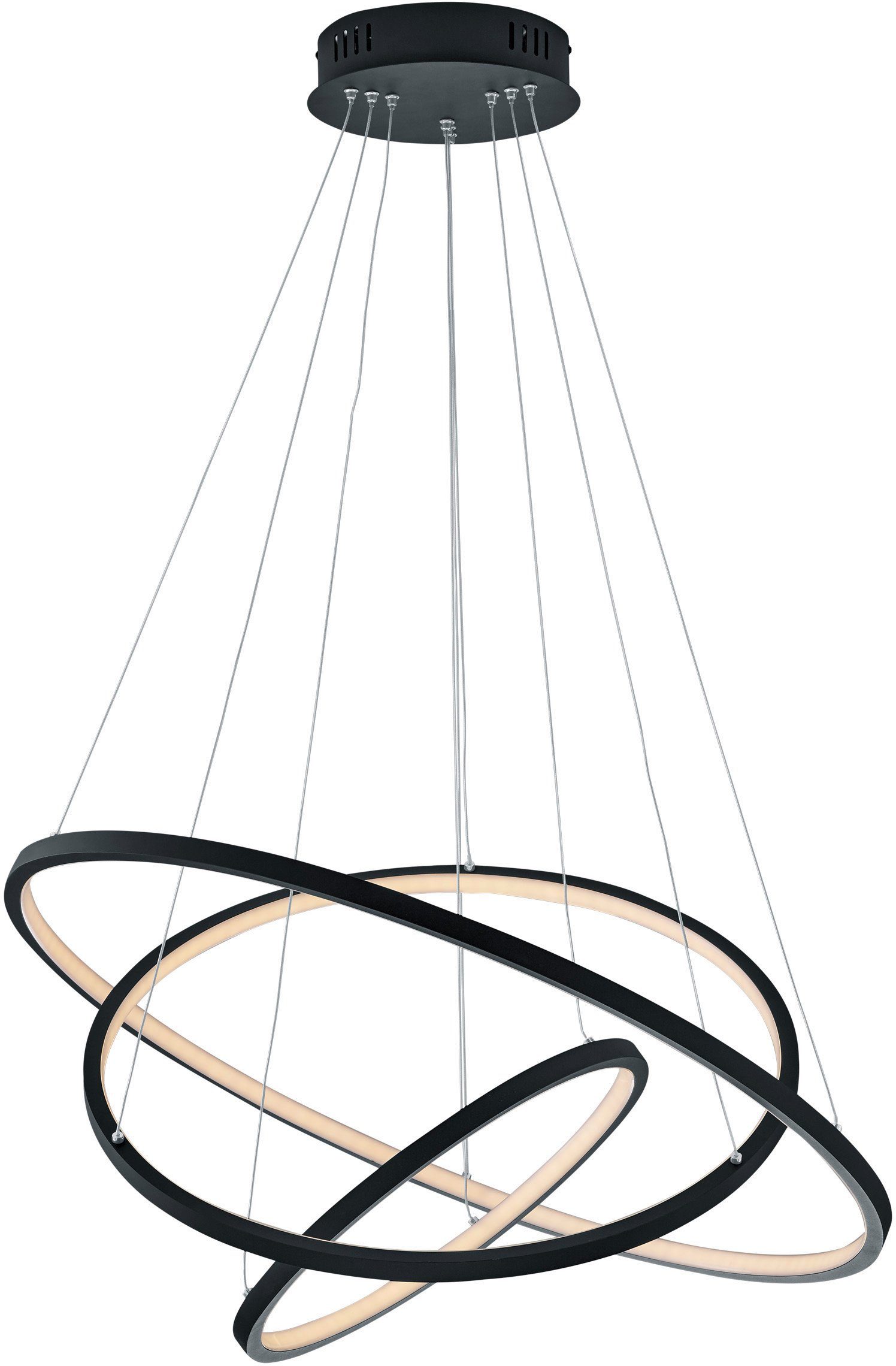 TRIO Leuchten LED Pendelleuchte Aaron, CCT - über Fernbedienung, Dimmfunkti günstig online kaufen