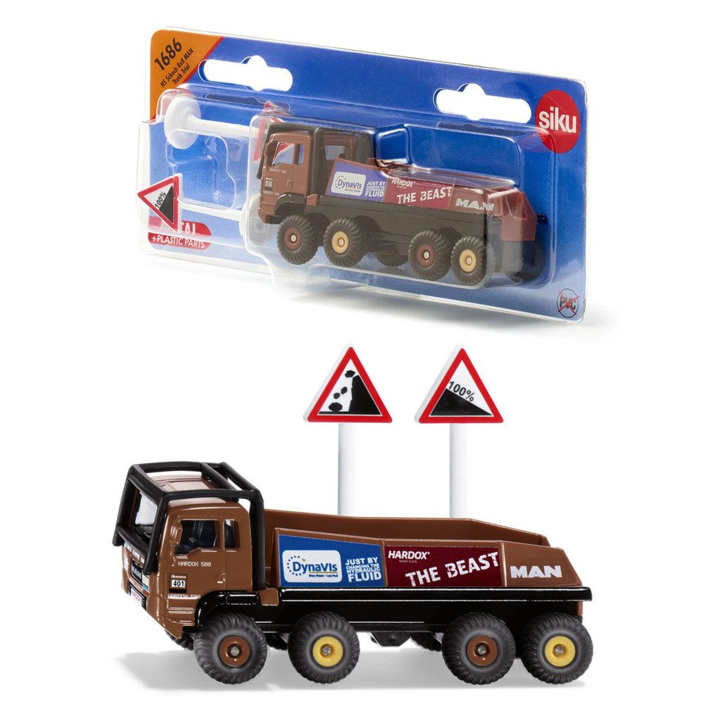 SIEPER Modellauto siku Trial Truck MAN 8x8 HS Schoch 1:87