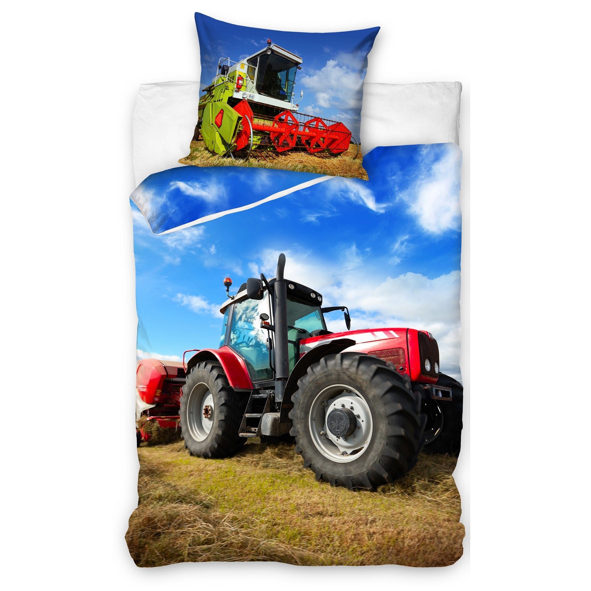 Familando Kinderbettwäsche Traktor / Trekker und günstig online kaufen