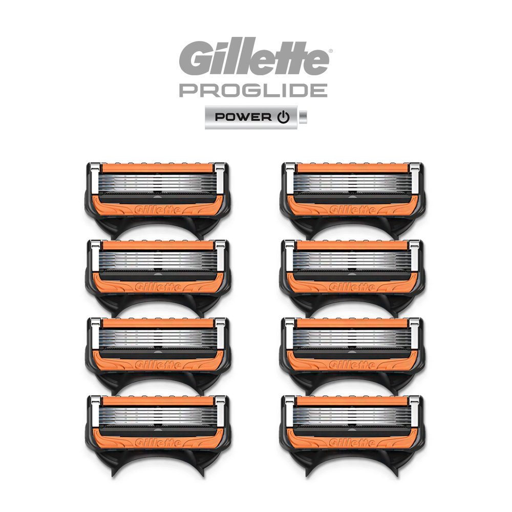 Gillette Rasierklingen Gillette ProGlide Power Rasierklingen, 8er Pack