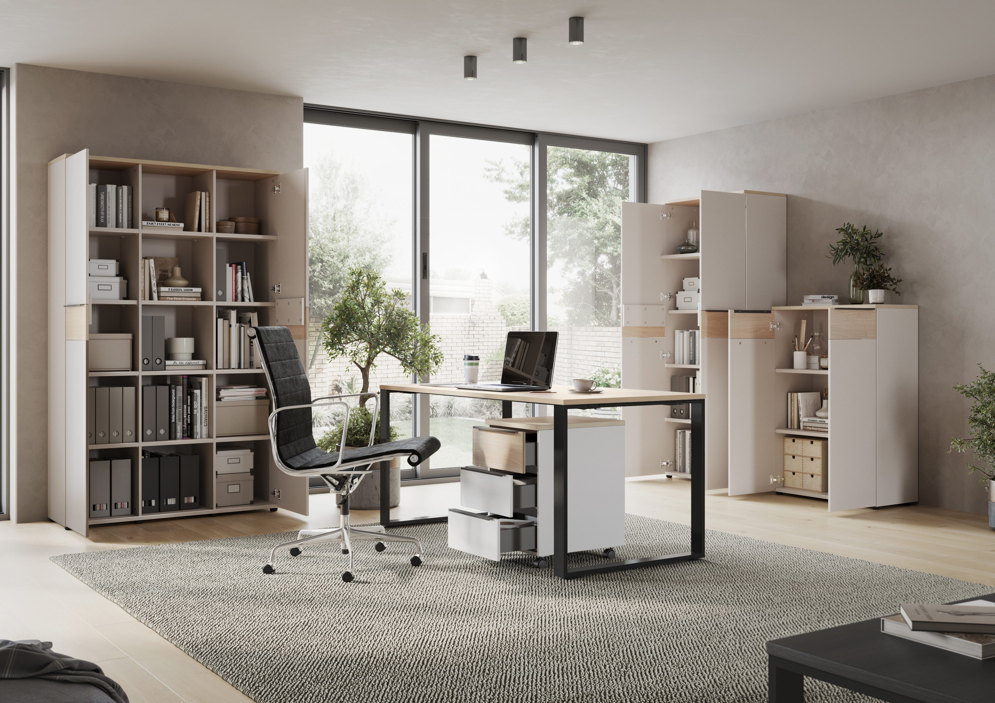 GERMANIA Aktenschrank GW-Oviedo (1-St) mit verstellbaren Einlegeböden