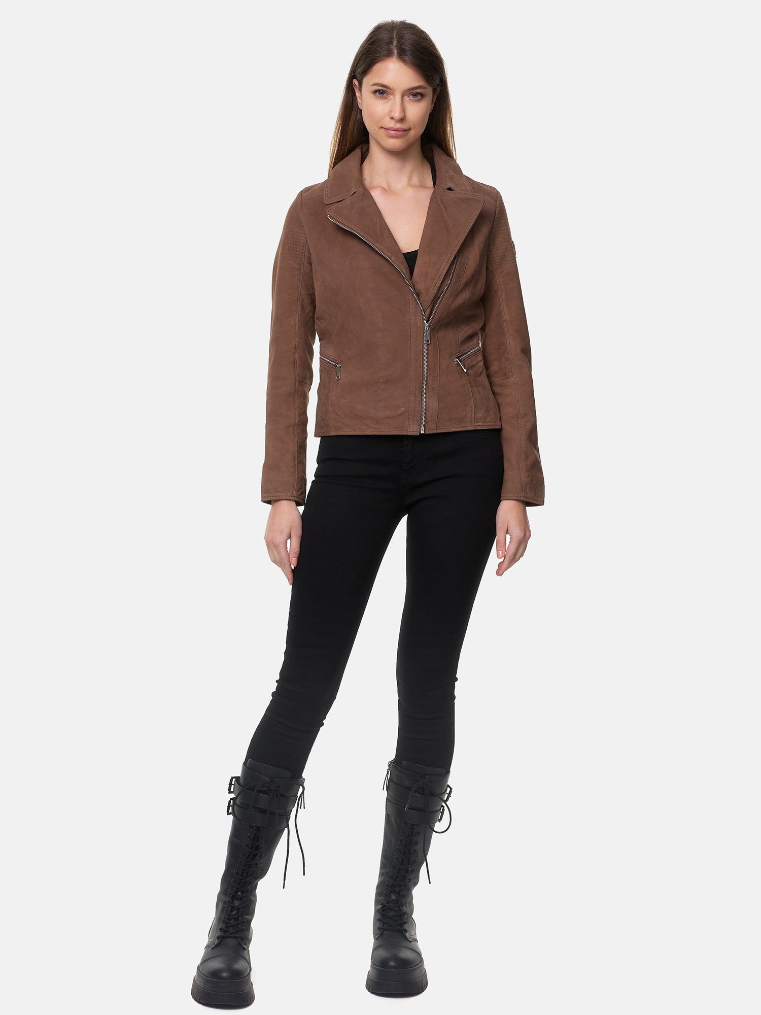 Tazzio Lederjacke F500 Damen Leder Jacke günstig online kaufen