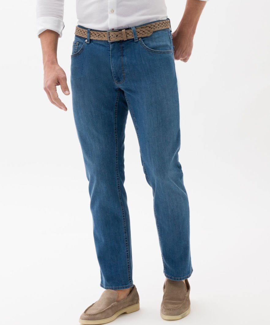 Brax 5-Pocket-Jeans Style COOPER DENIM hellblau