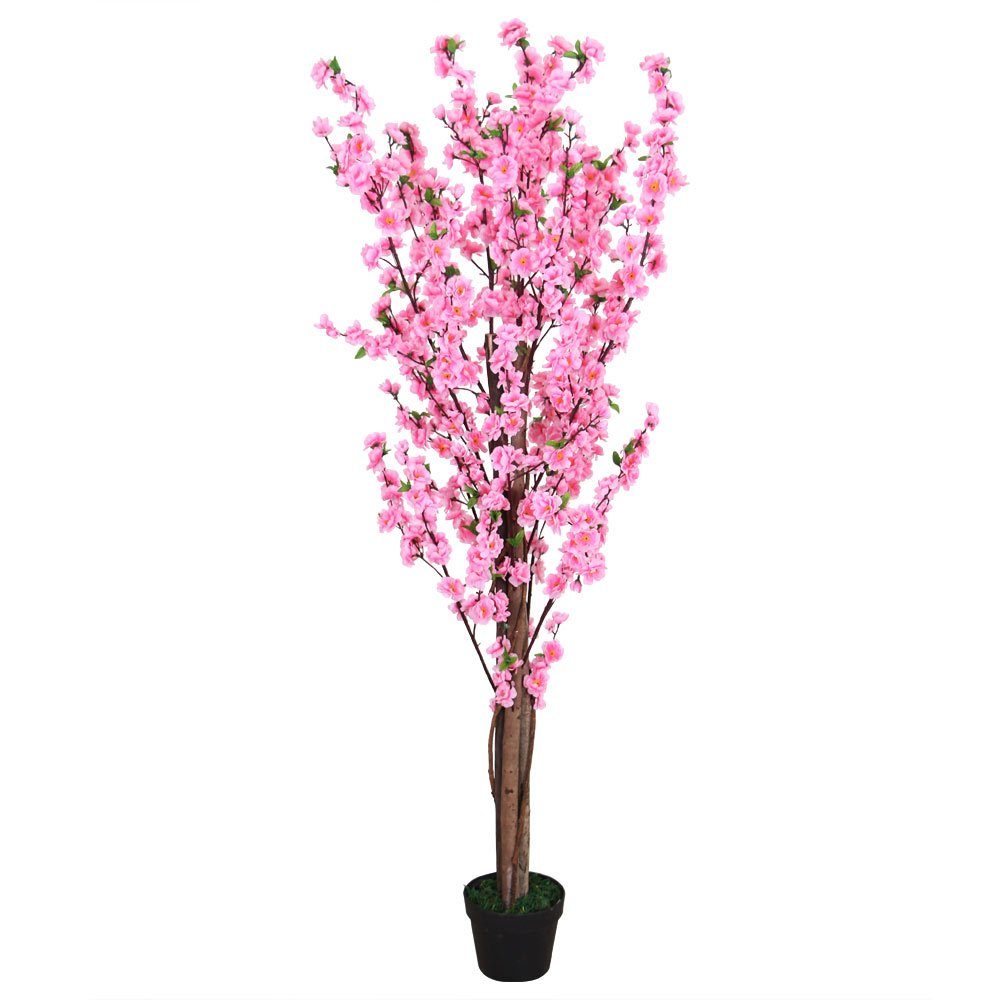 Kunstbaum Pfirsichbaum Deko Kunstbaum groß Topf Pfirsichbaum Kunstpflanze 1 günstig online kaufen