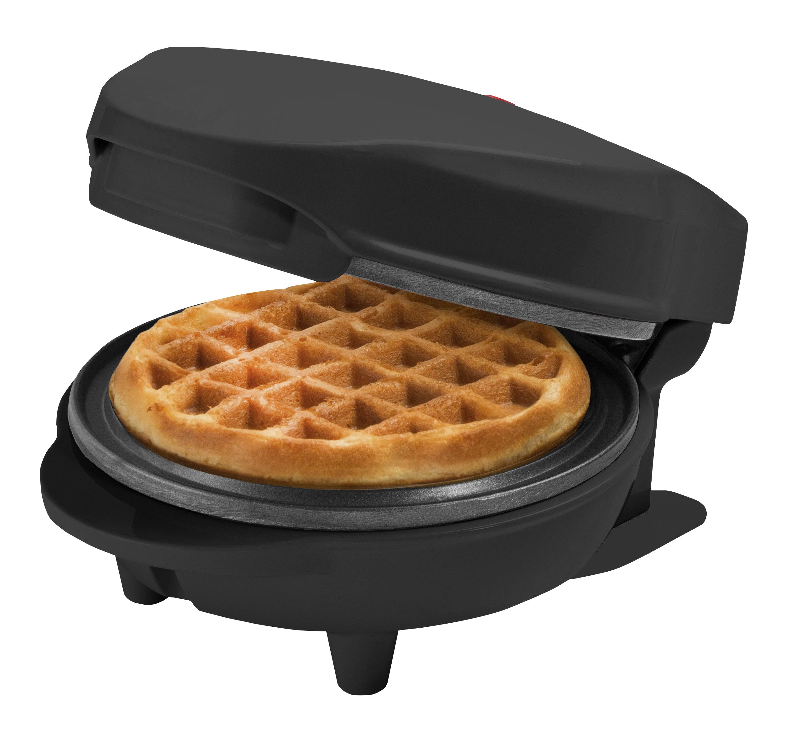 bestron Waffeleisen AMW500, 550 W, Retro-Design, antihaftbeschichtet, leicht, kompakt