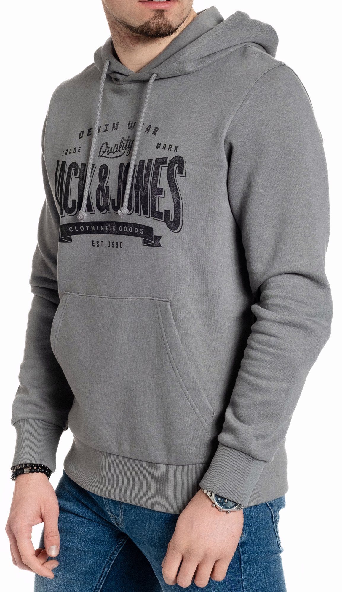 Jack & Jones Kapuzensweatshirt mit Kängurutasche