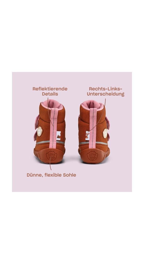 Affenzahn Vegan Comfy Winterstiefel wasserdicht und warm gefüttert