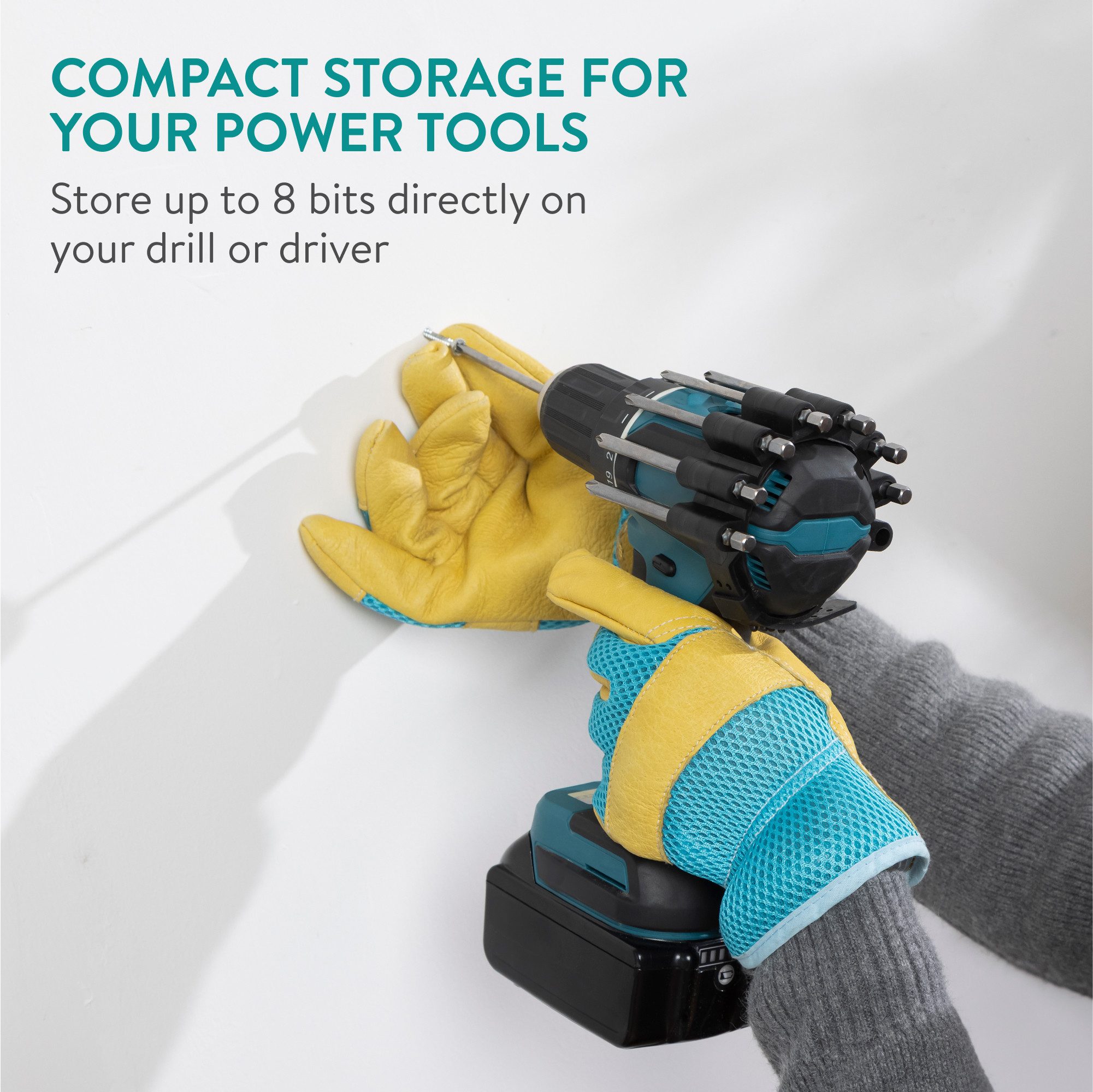 Navaris Bithalter Bithalter Akkuschrauber Riemen- 2er Set - Werkzeugtasche günstig online kaufen