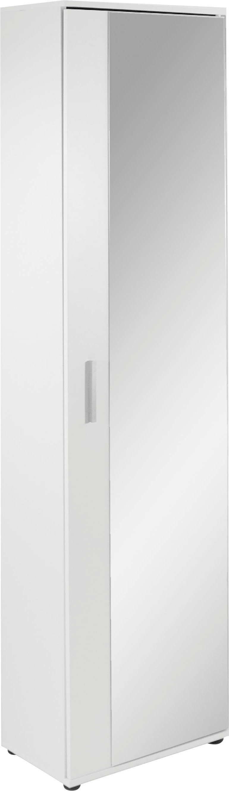 byLIVING Garderobenschrank Jakob mit großem Spiegel, Breite 49 cm