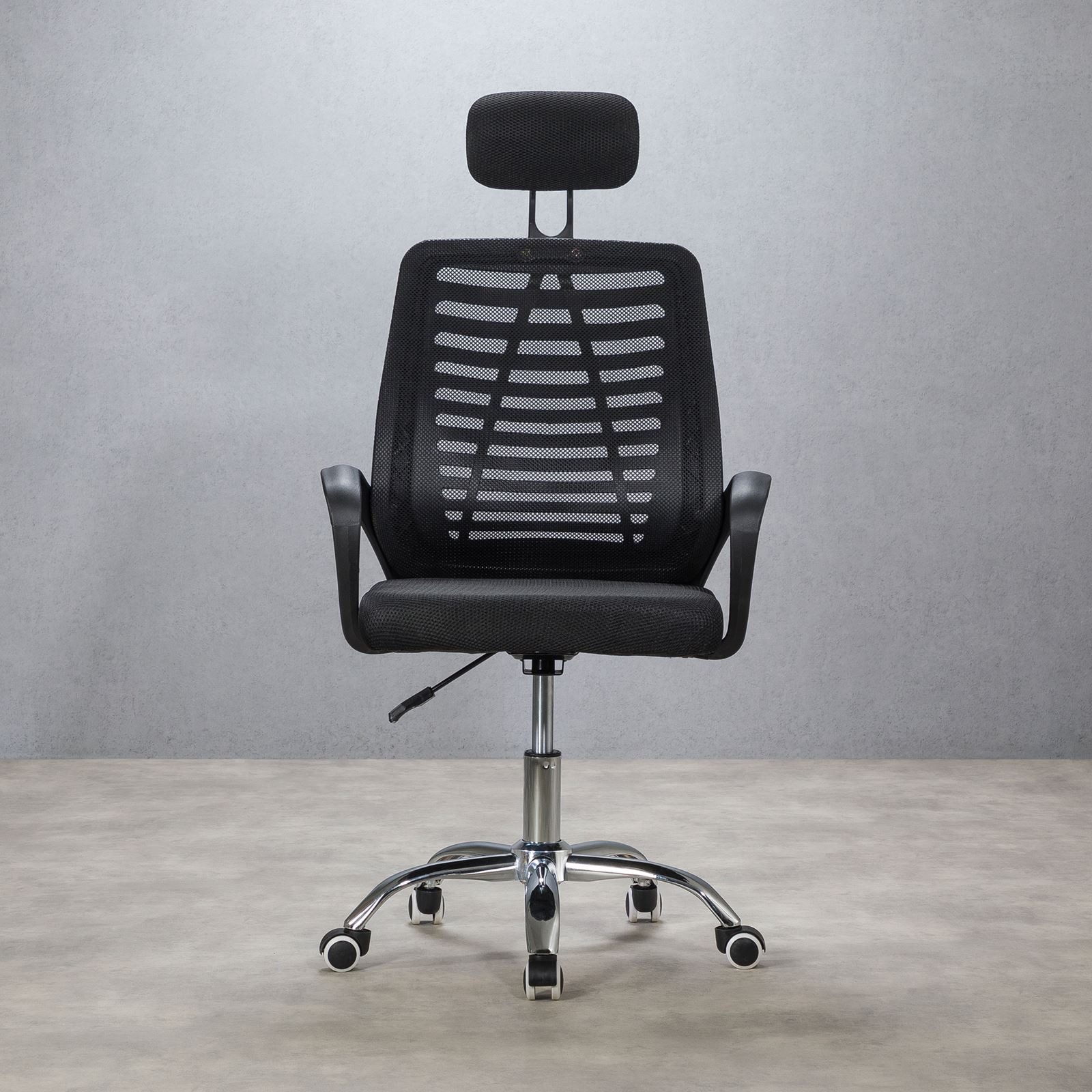 IDIMEX Drehstuhl SEATTLE, Ergonomischer Bürostuhl mit Kopfstütze Netzrücken günstig online kaufen