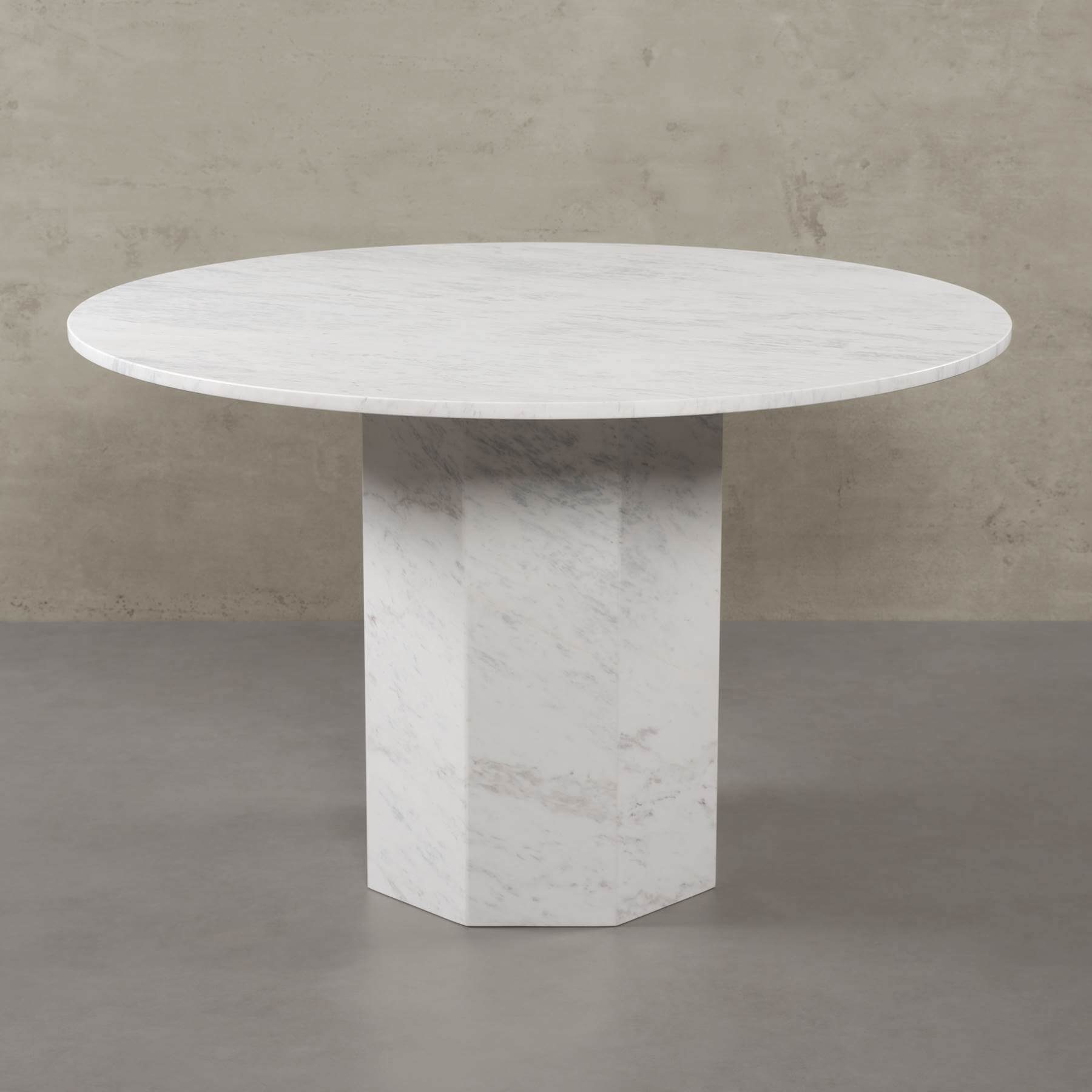 MAGNA Atelier Esstisch OCTAGON aus Marmor, Dining Table aus Naturstein, Küchentisch, 120x76cm