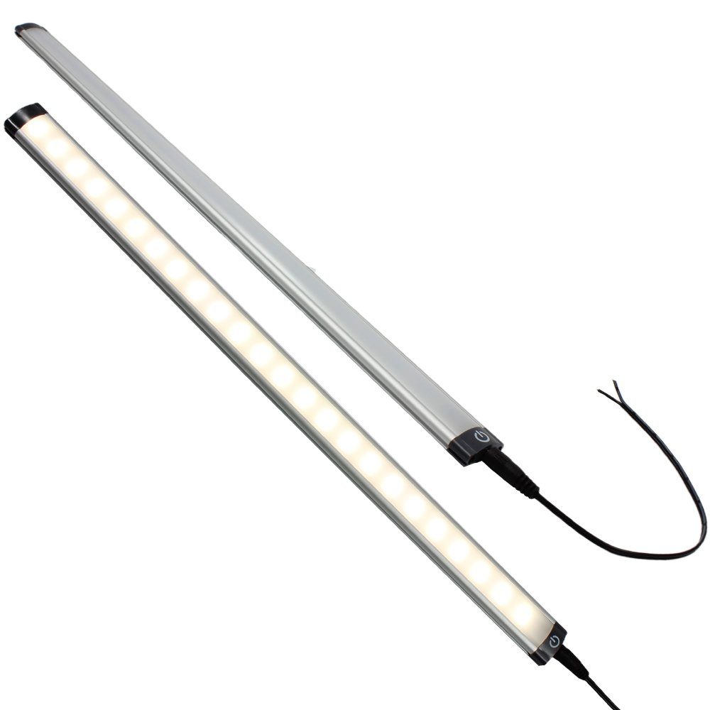 HABA B.V. LED Unterbauleuchte 12 Volt LED Touch Unterbaulampe Alu 500 mm dimmbar, LED, neutralweiß