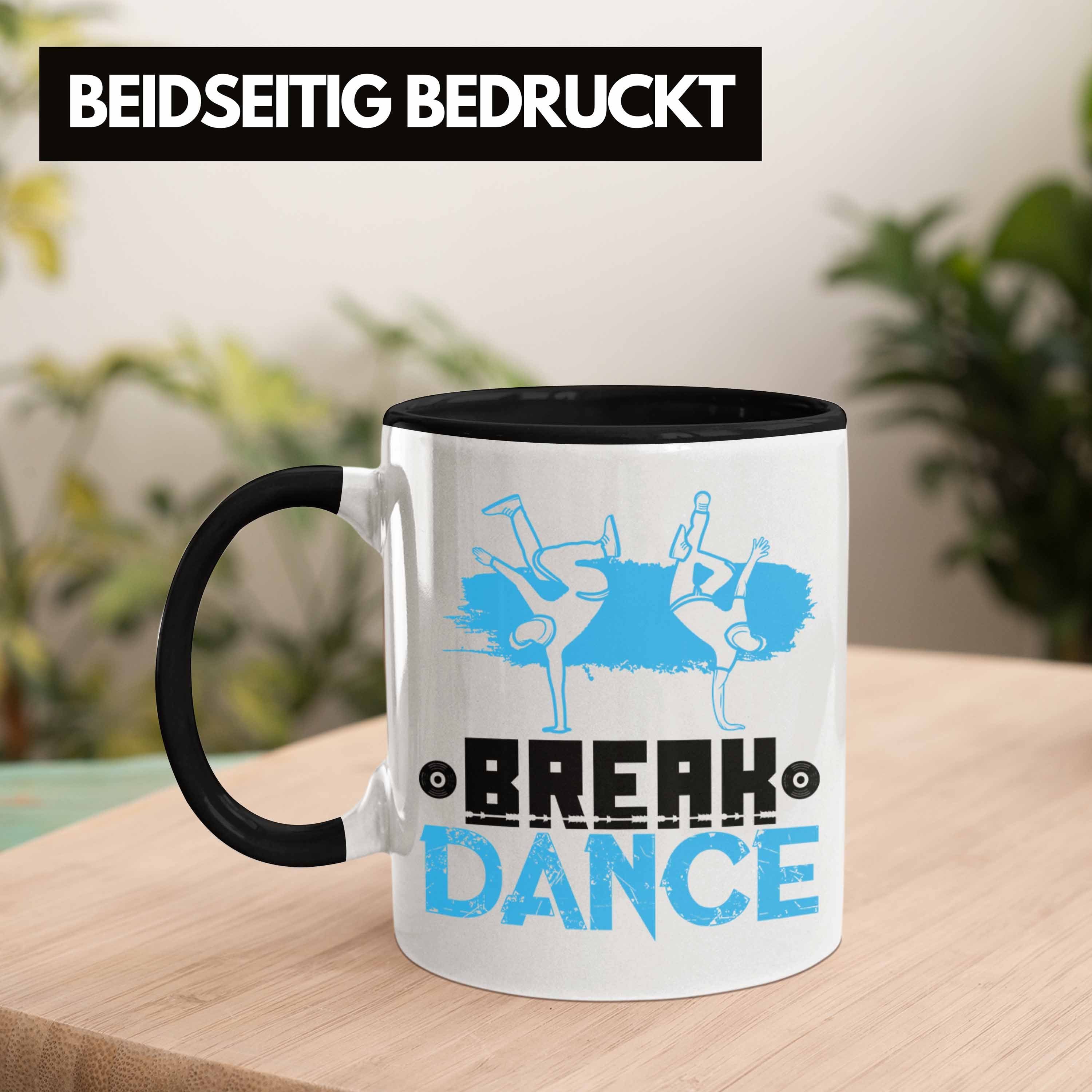 Geschenkidee Trendation Tasse Schwarz Jungs Trendation Breakdancer Break-Dance - Tasse Geburtstag Geschenk Weihnachten