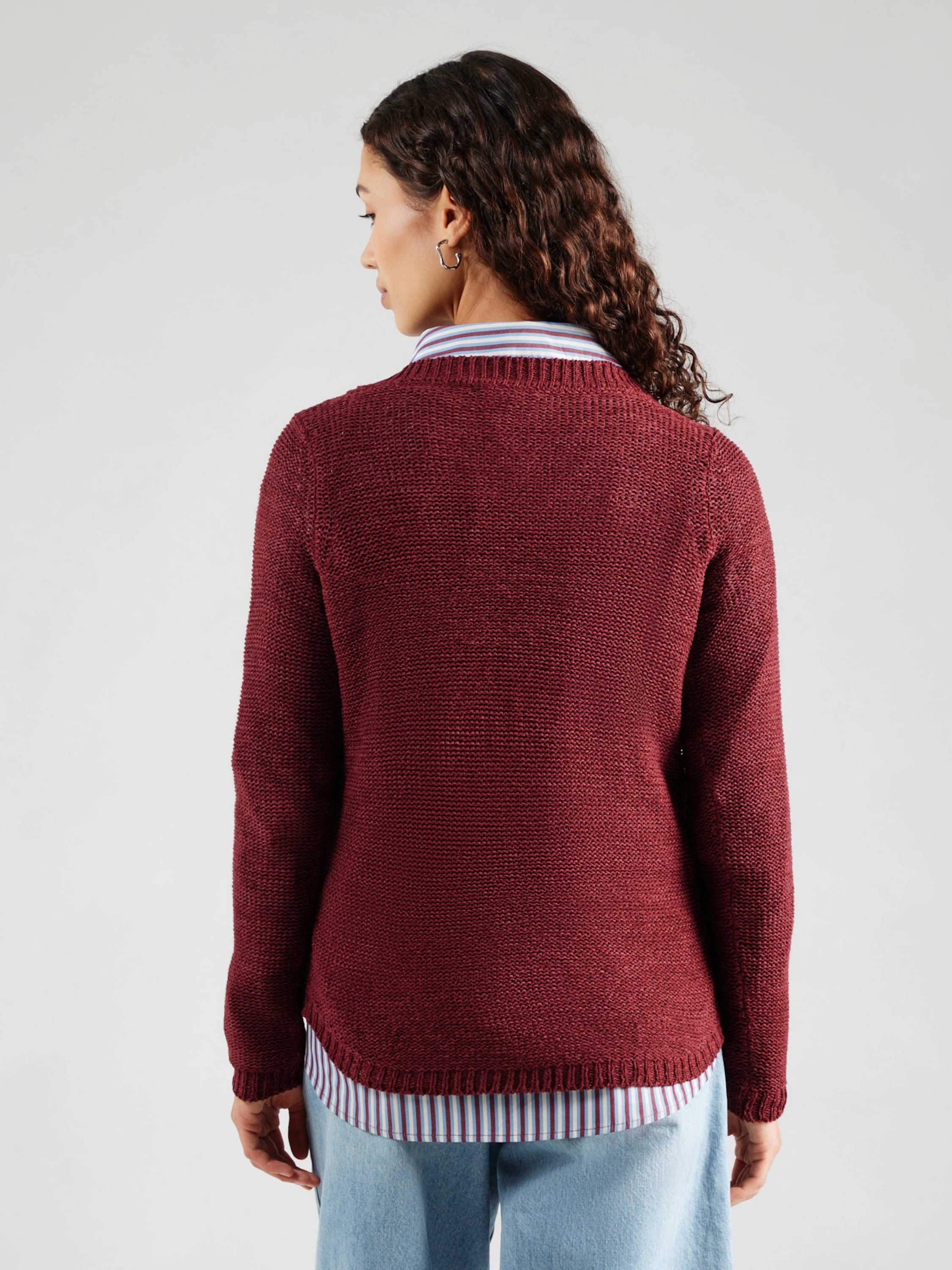 ONLY Rundhalspullover Onlgeena (1-tlg) Plain/ohne Details