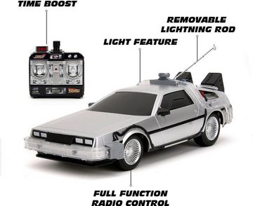 JADA Modellauto Jada ferngesteuertes Auto Hollywood Rides Zurück in die Zukunft 1:16 2