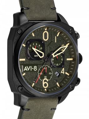 AVI-8 Quarzuhr AVI-8 AV-4052-08 Hawker Hunter Chronograph 45mm 5ATM