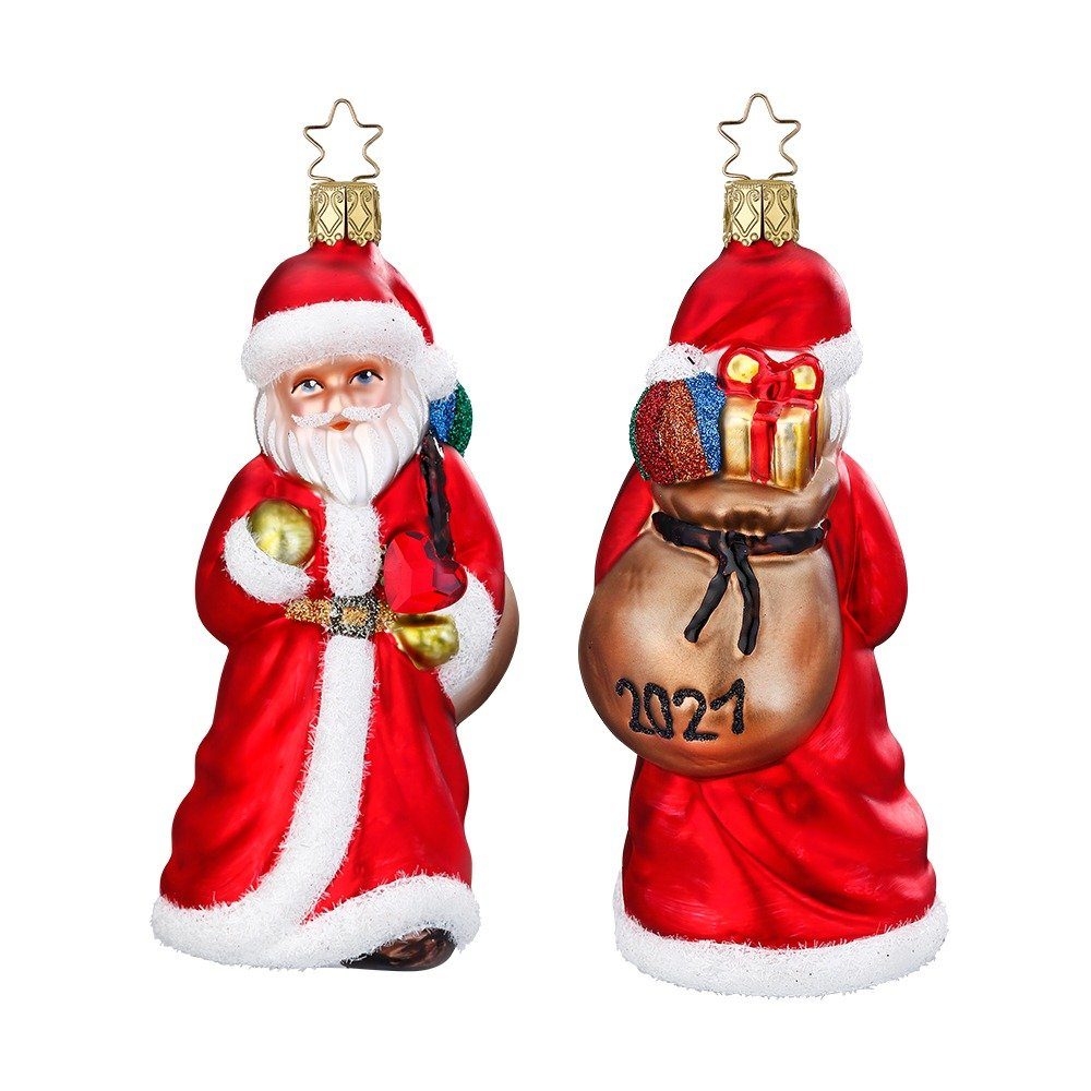 INGE-GLAS® Christbaumschmuck Weihnacht im Herzen 13 cm (1-tlg)