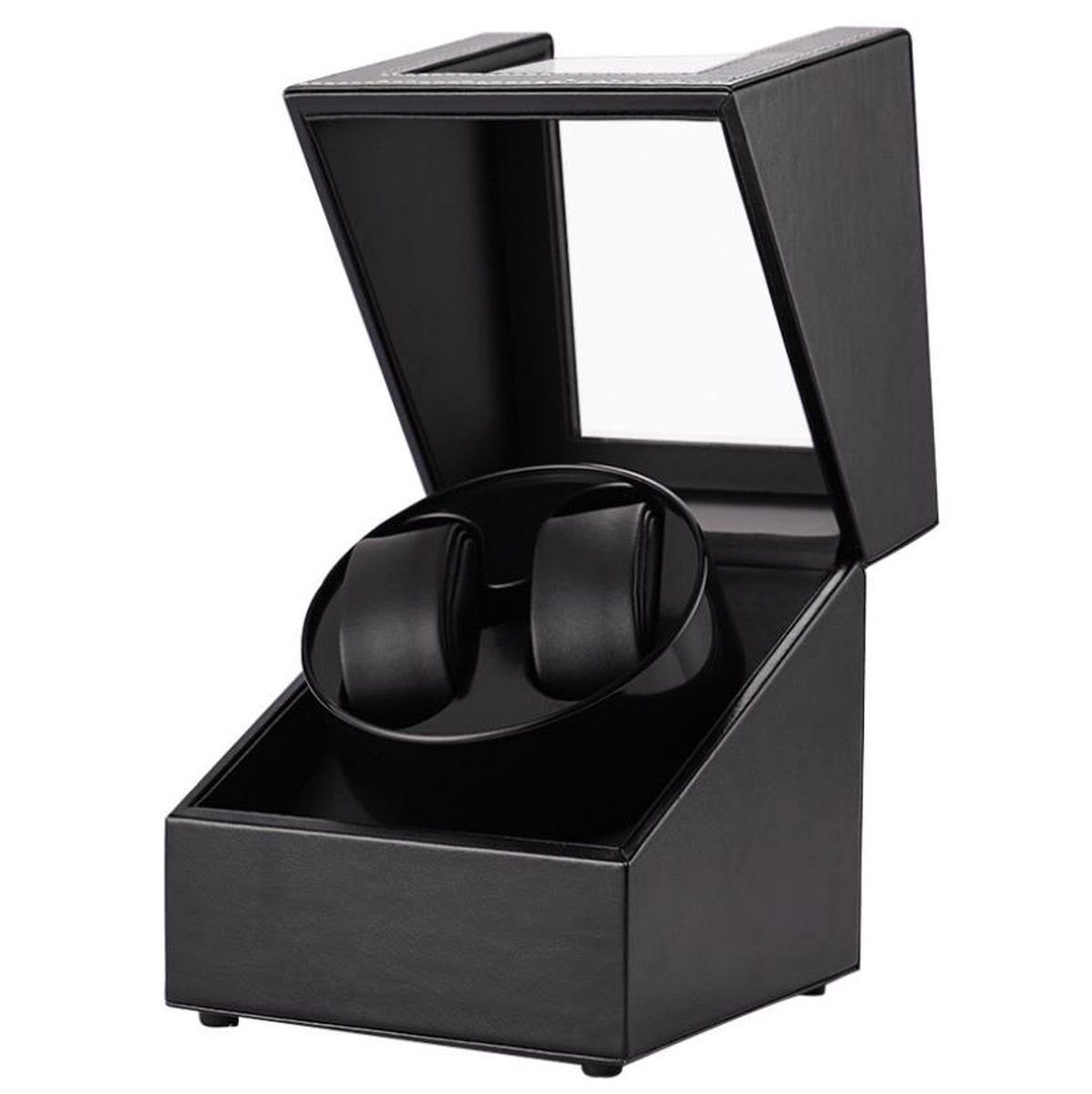 Olvy Smartwatch-Halterung Olvy Uhrenbeweger für 2 Uhren, Watchwinder Extrem Leisem Motor